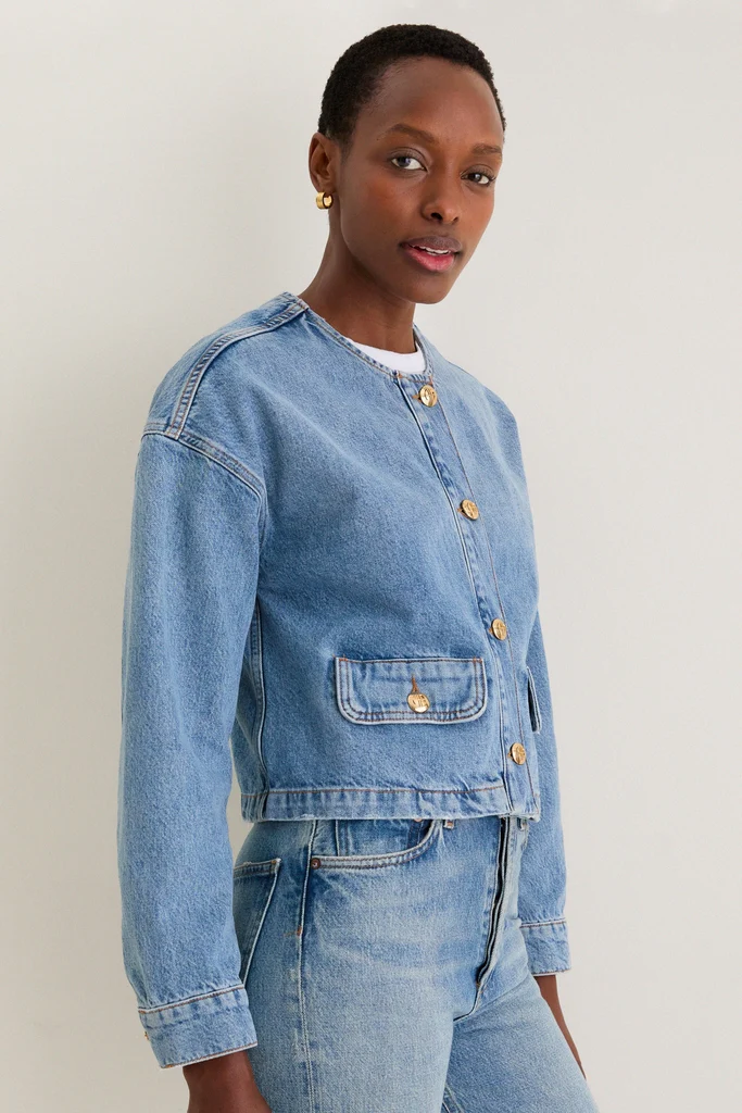 Caspian Blue Blanche Jacket - Image 3