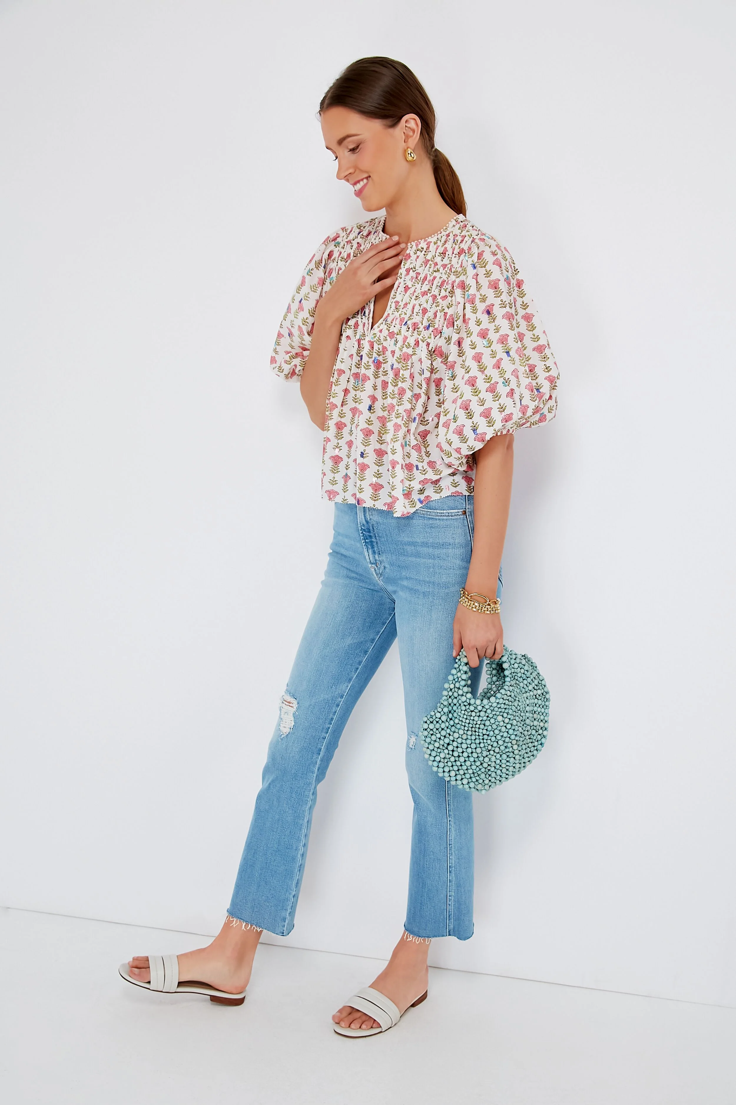 Cherry Blossom Jiby Blouse - Image 2