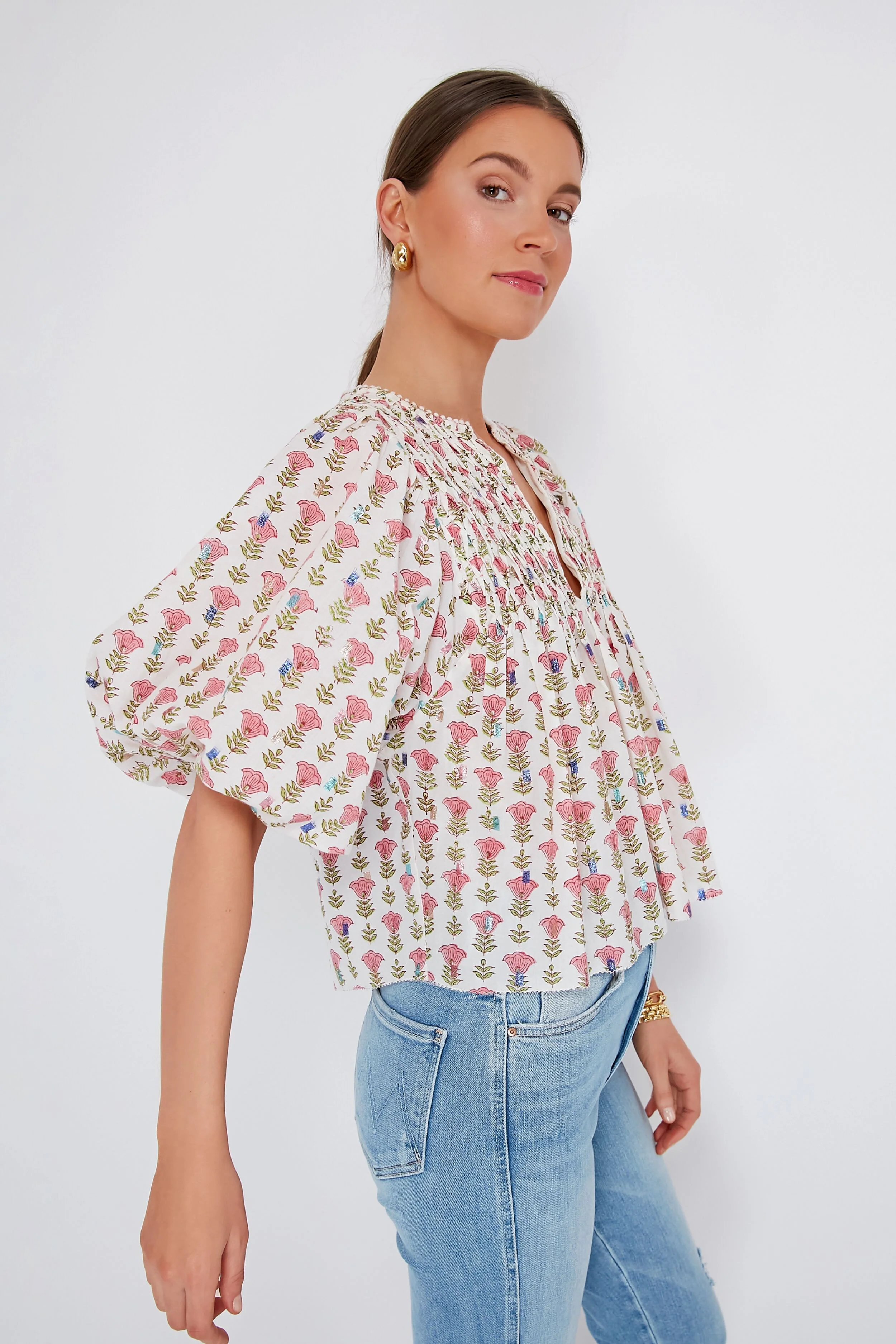 Cherry Blossom Jiby Blouse - Image 3