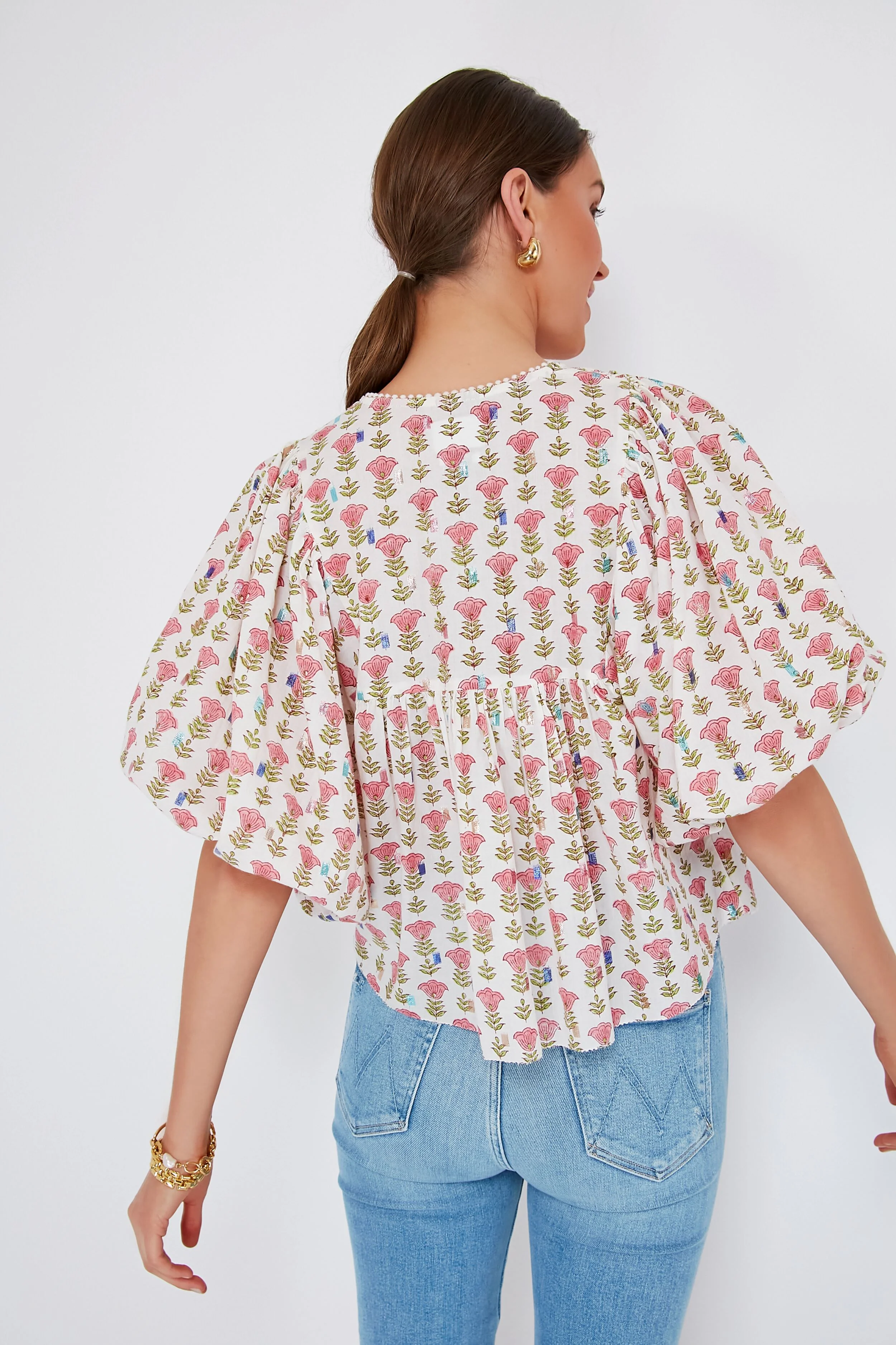 Cherry Blossom Jiby Blouse - Image 4