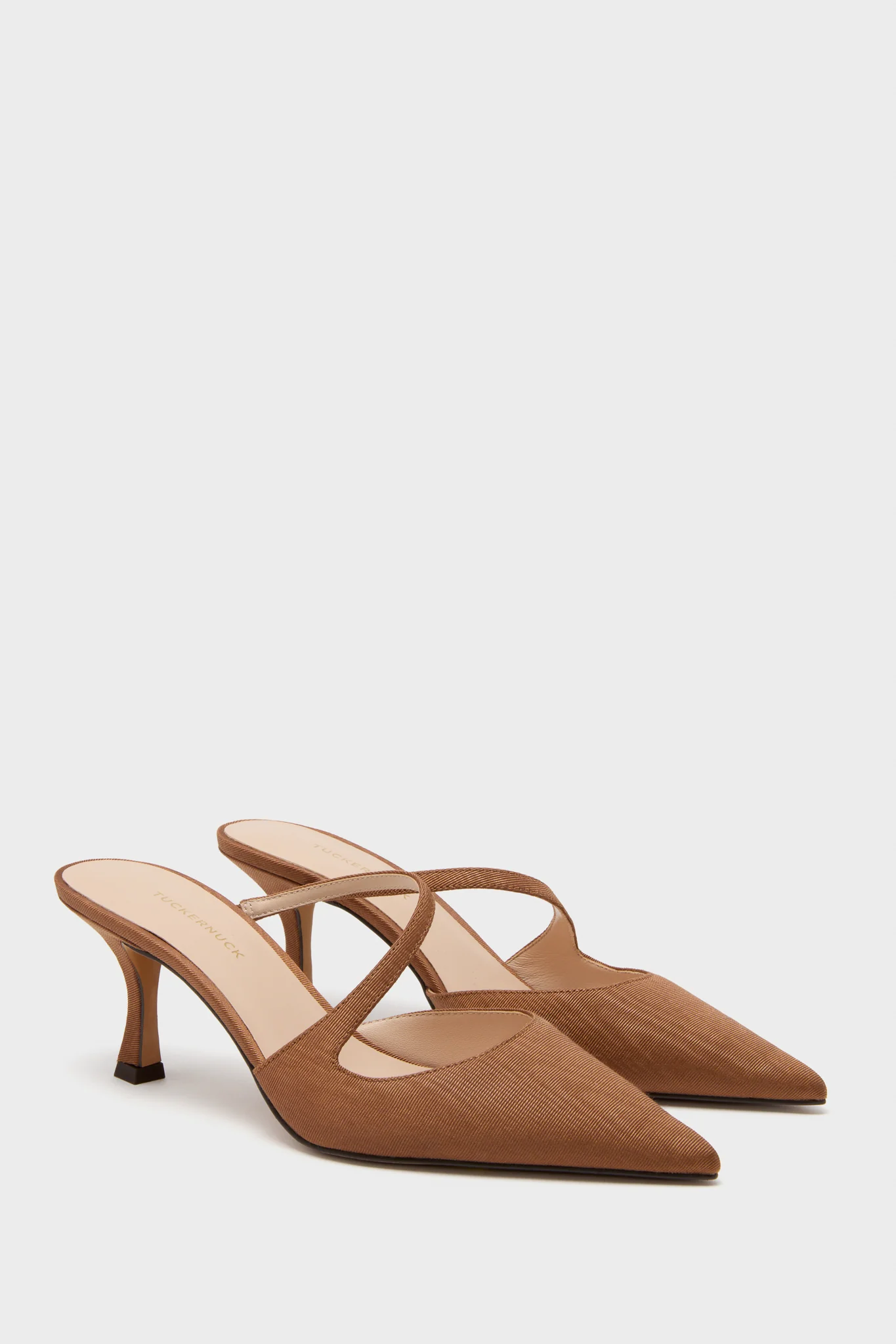 Chestnut Moire Mimi Heels - Image 4