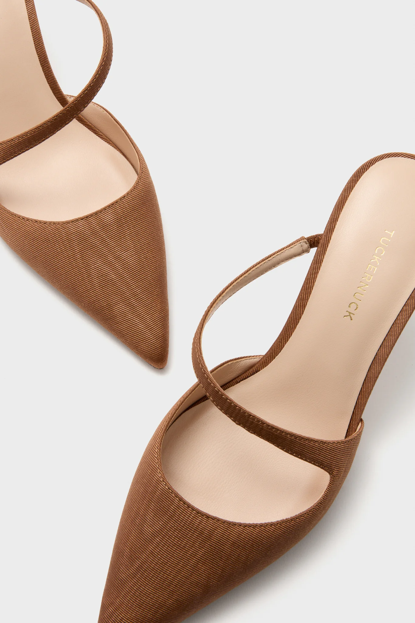 Chestnut Moire Mimi Heels - Image 5
