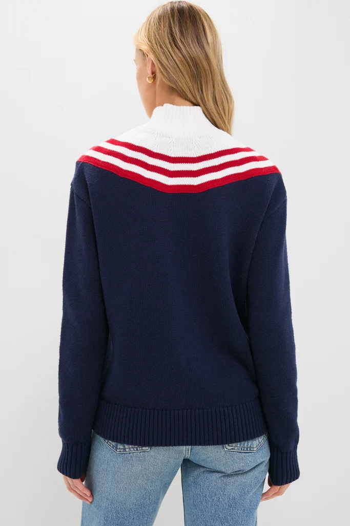 Chevron Johnny Turtleneck Sweater - Image 6