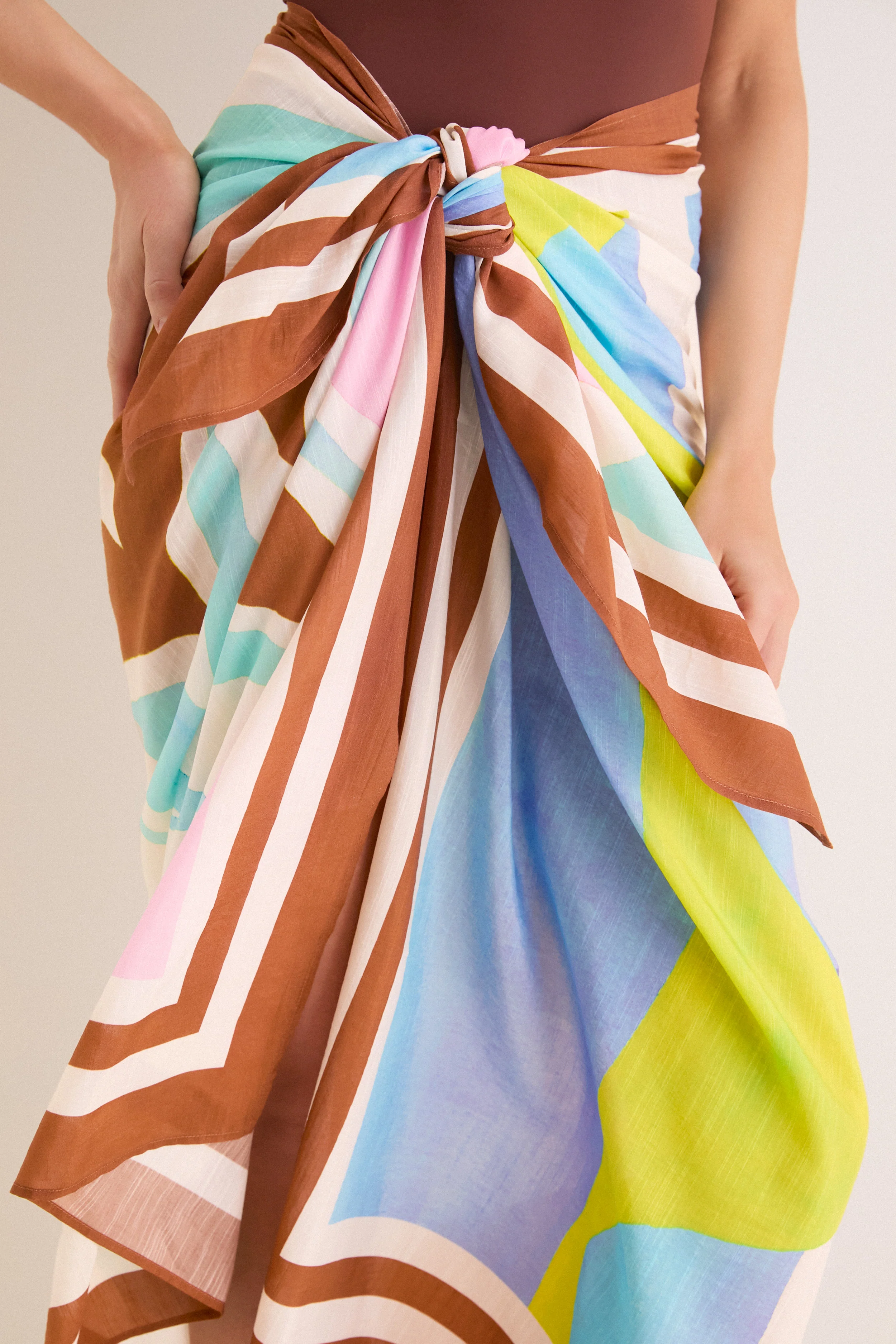 Coast Colorblock Samara Sarong - Image 5
