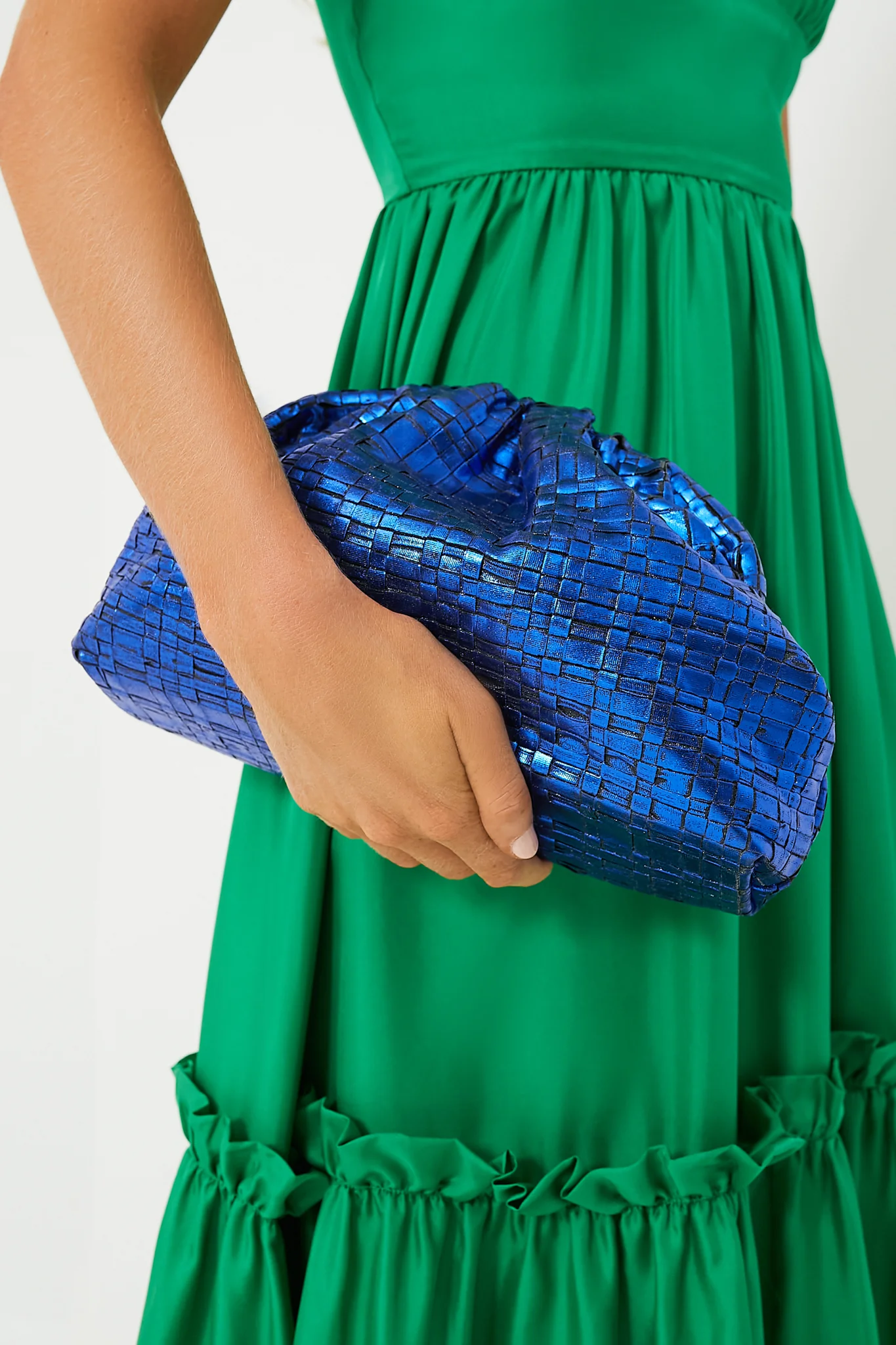 Cobalto Metallic Game Clutch - Image 3