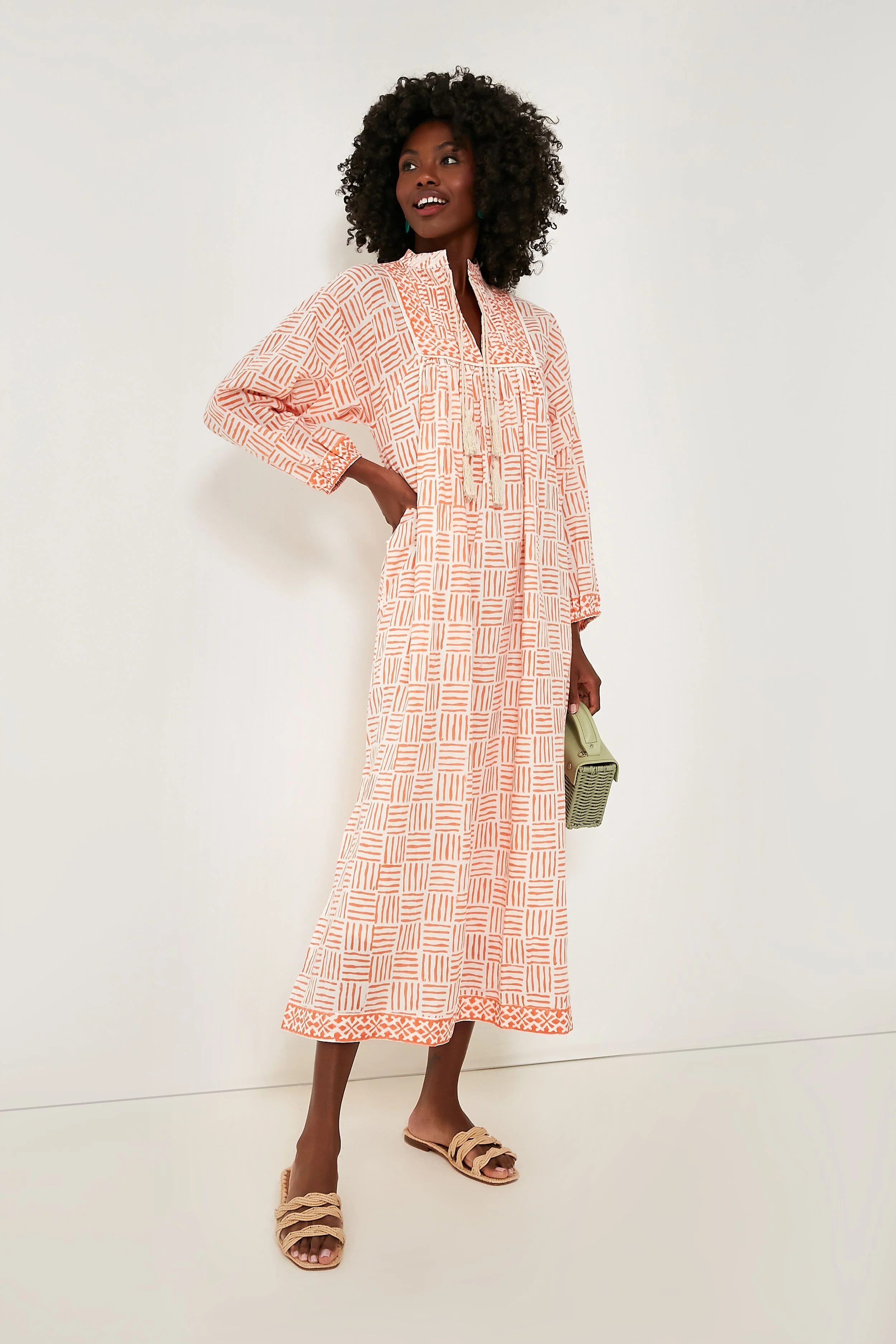Coral Endless Summer Kaftan - Image 2
