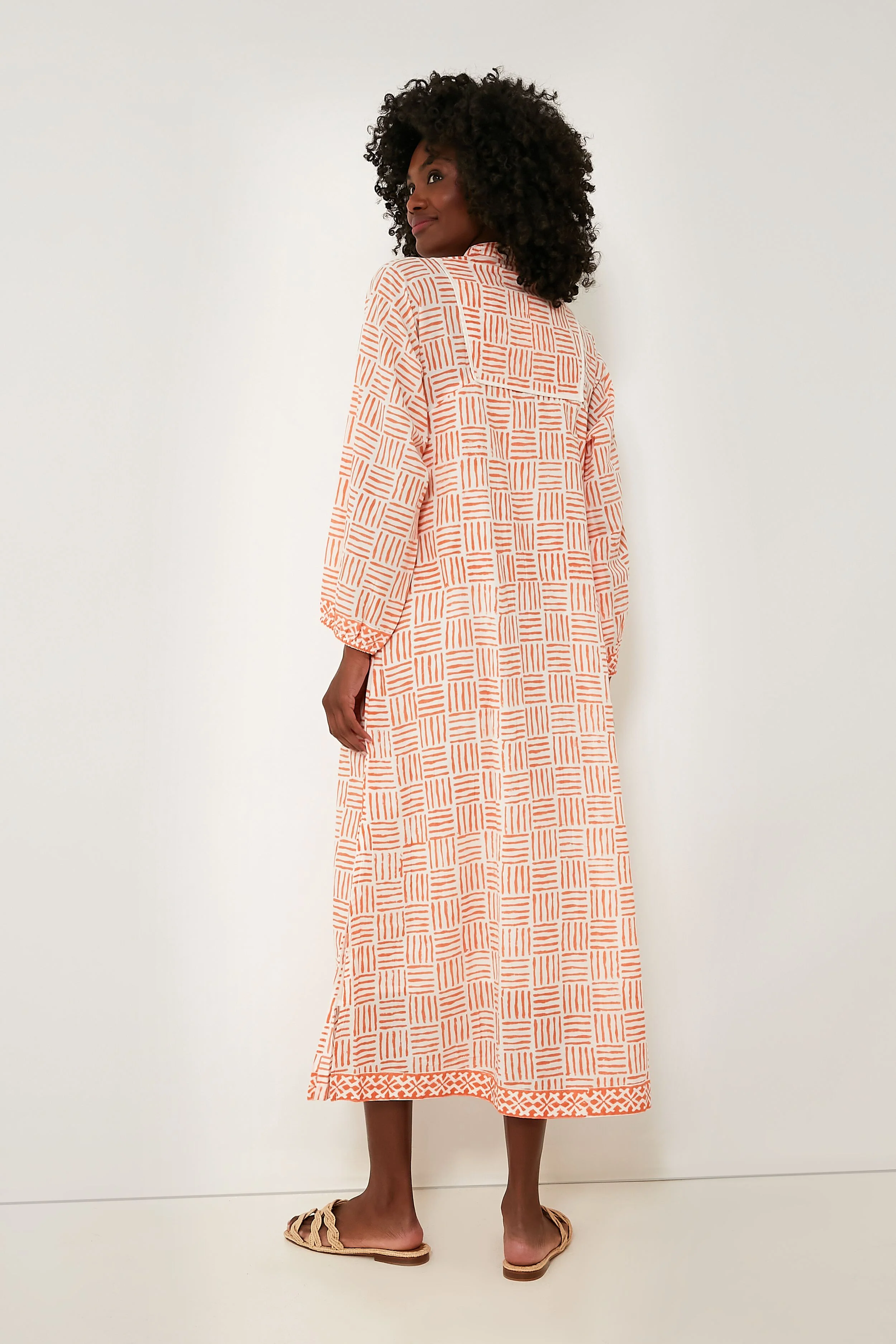 Coral Endless Summer Kaftan - Image 4
