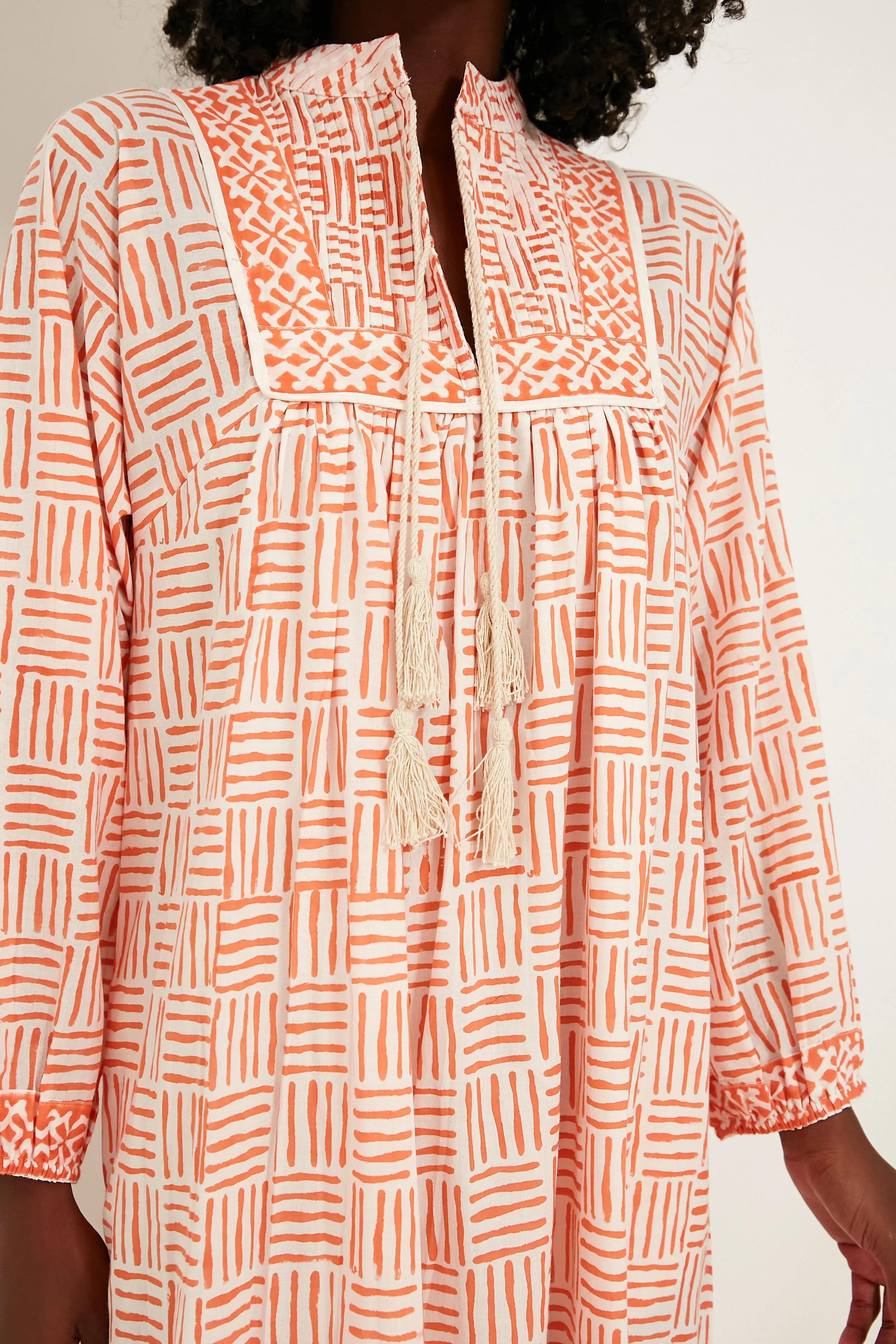 Coral Endless Summer Kaftan - Image 5