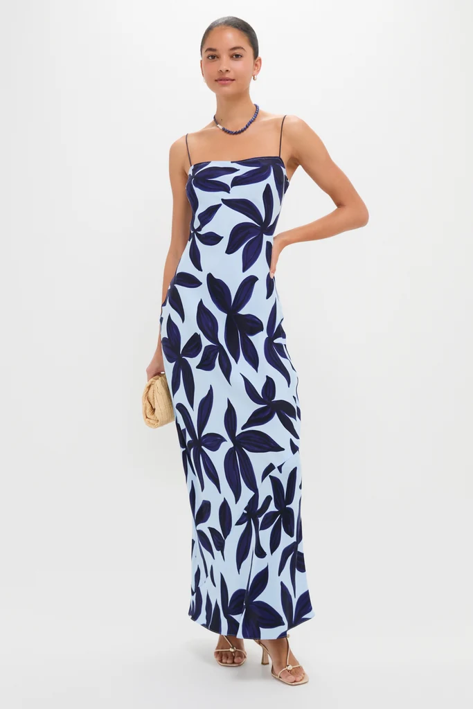 Corfu Cupro Slip Dress - Image 2