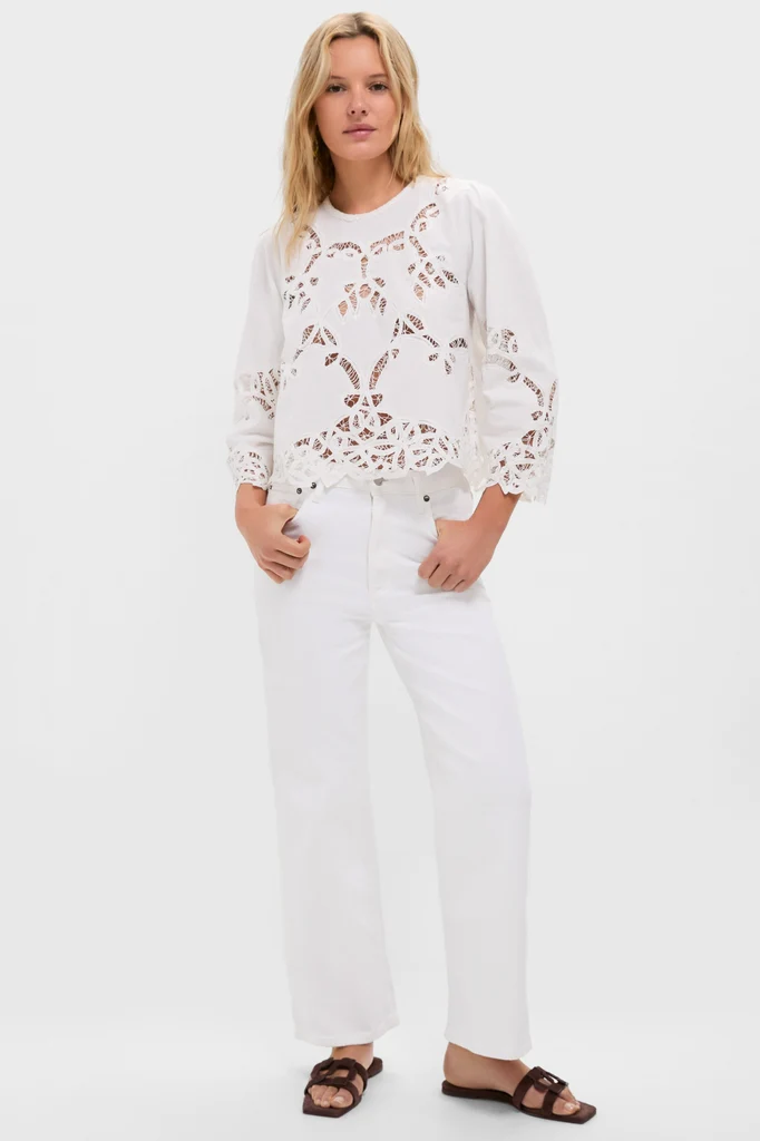 Cream Picnic Top - Image 6
