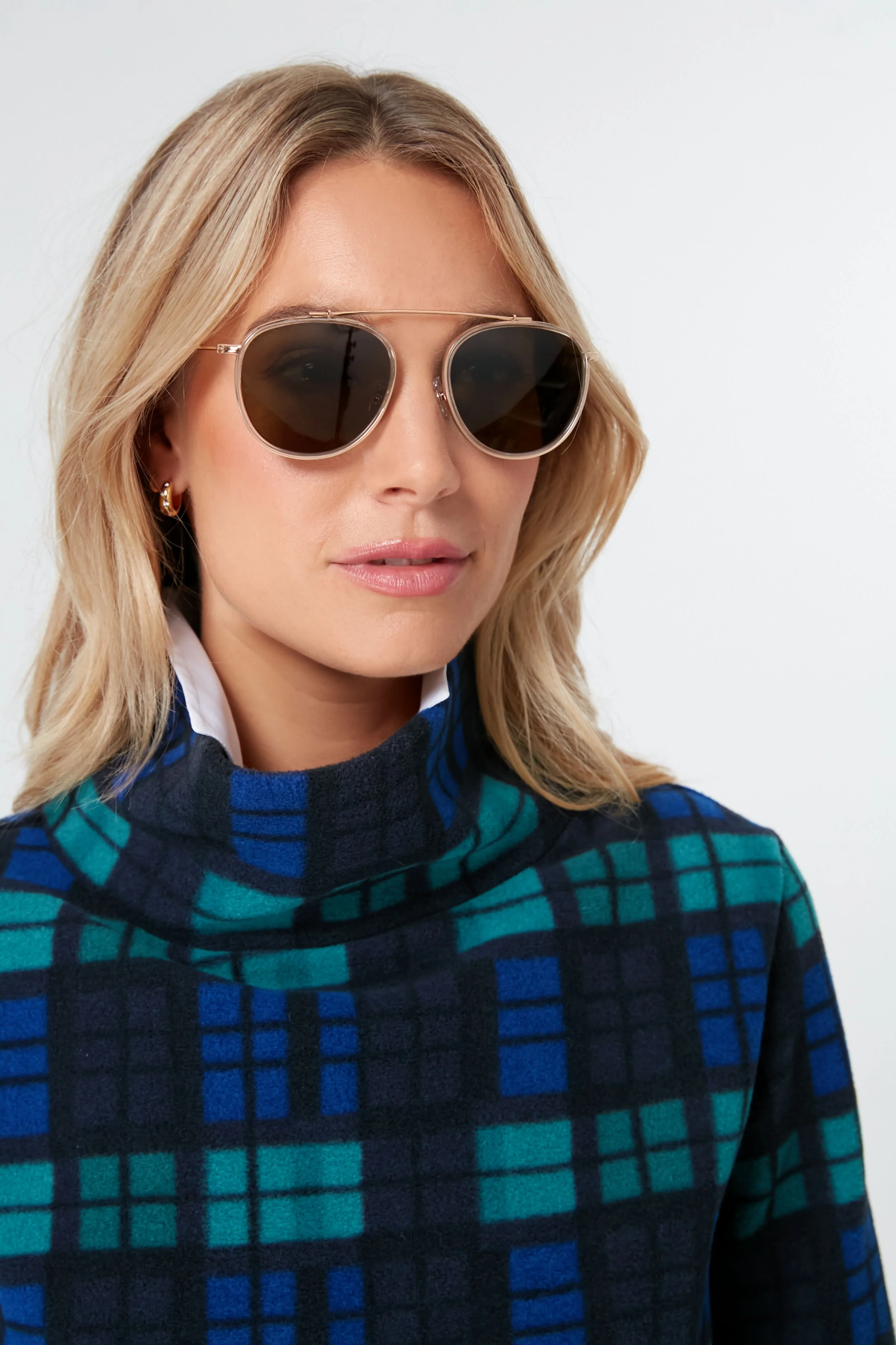 Crystal 24K Polarized Chartres Sunglasses - Image 2