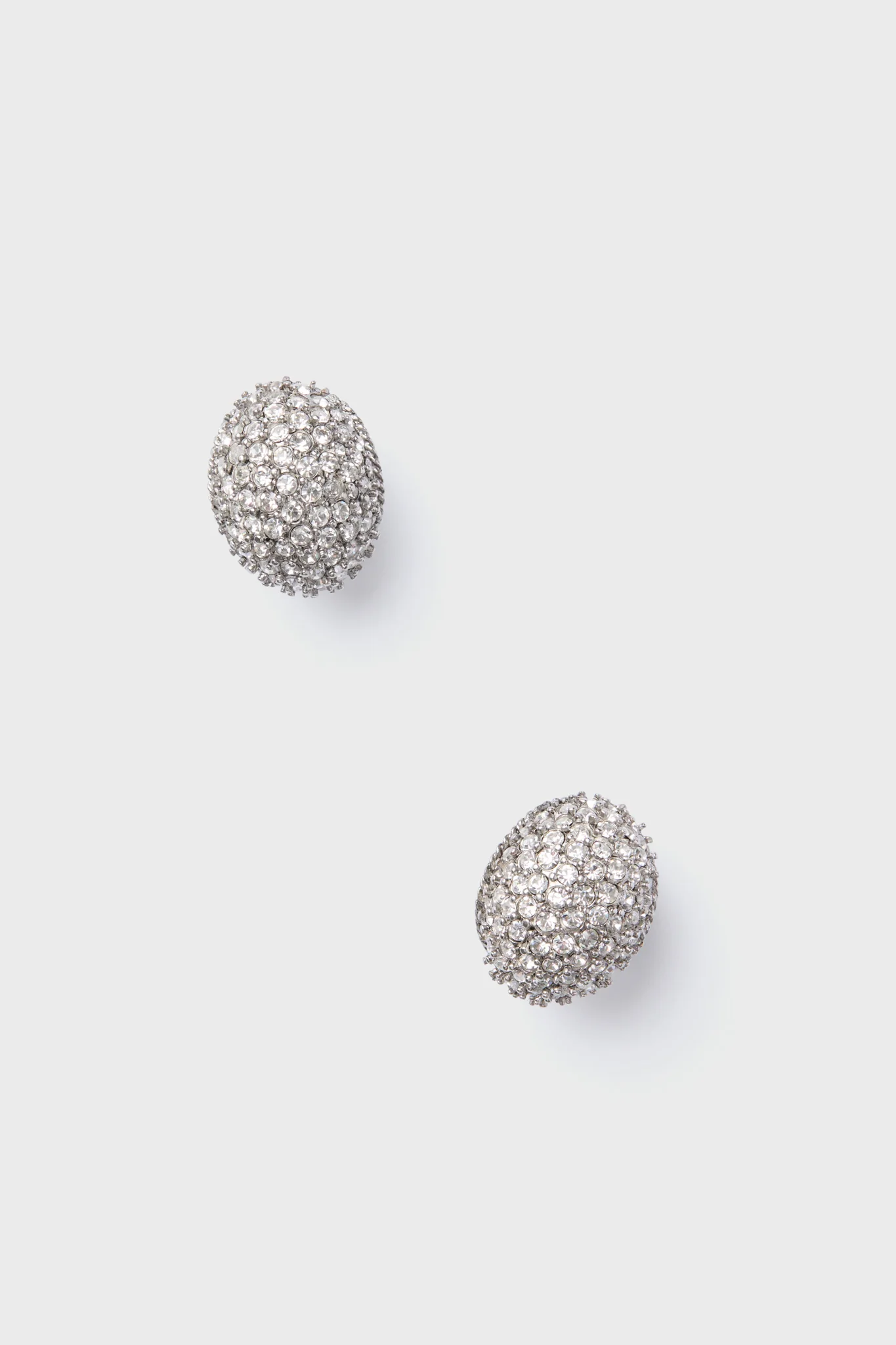 Crystal Tinsel Earrings