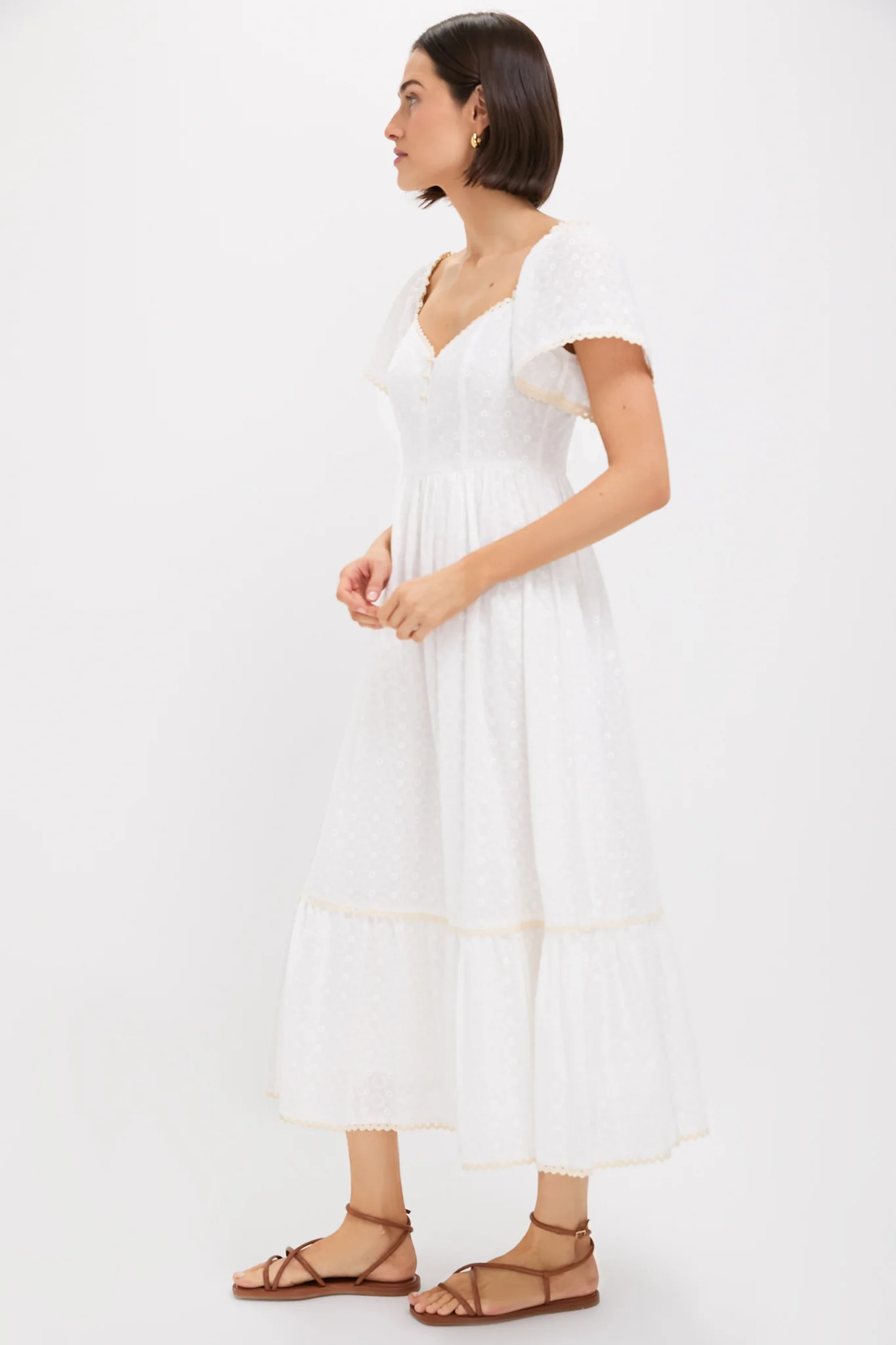 Dainty Eyelet Holley Dress - Image 3