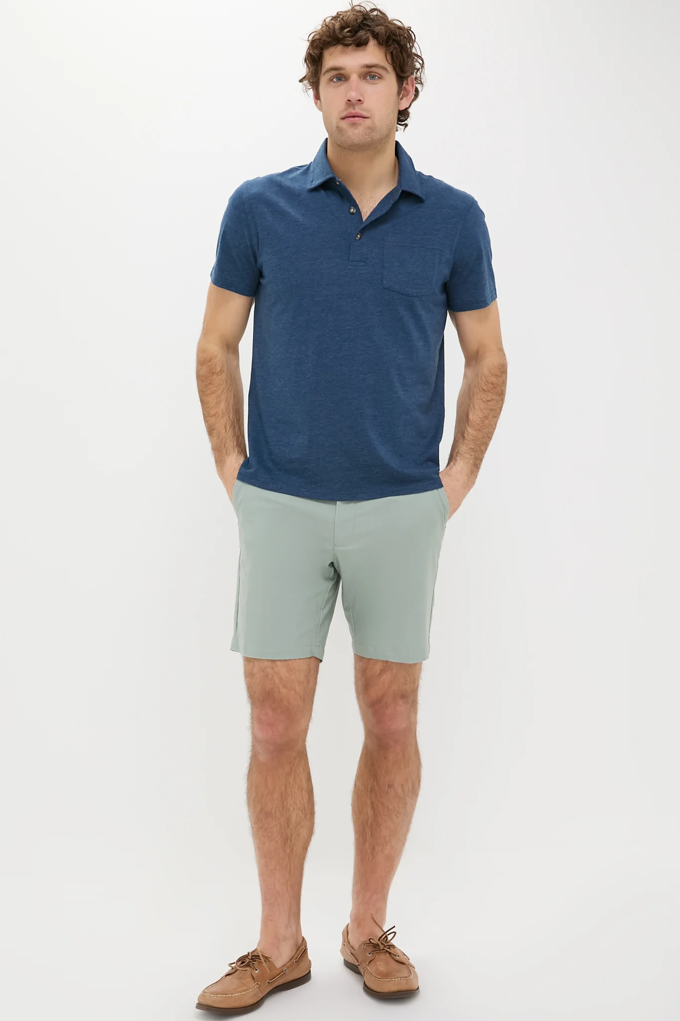 Dark Denim Atlantic Polo - Image 2
