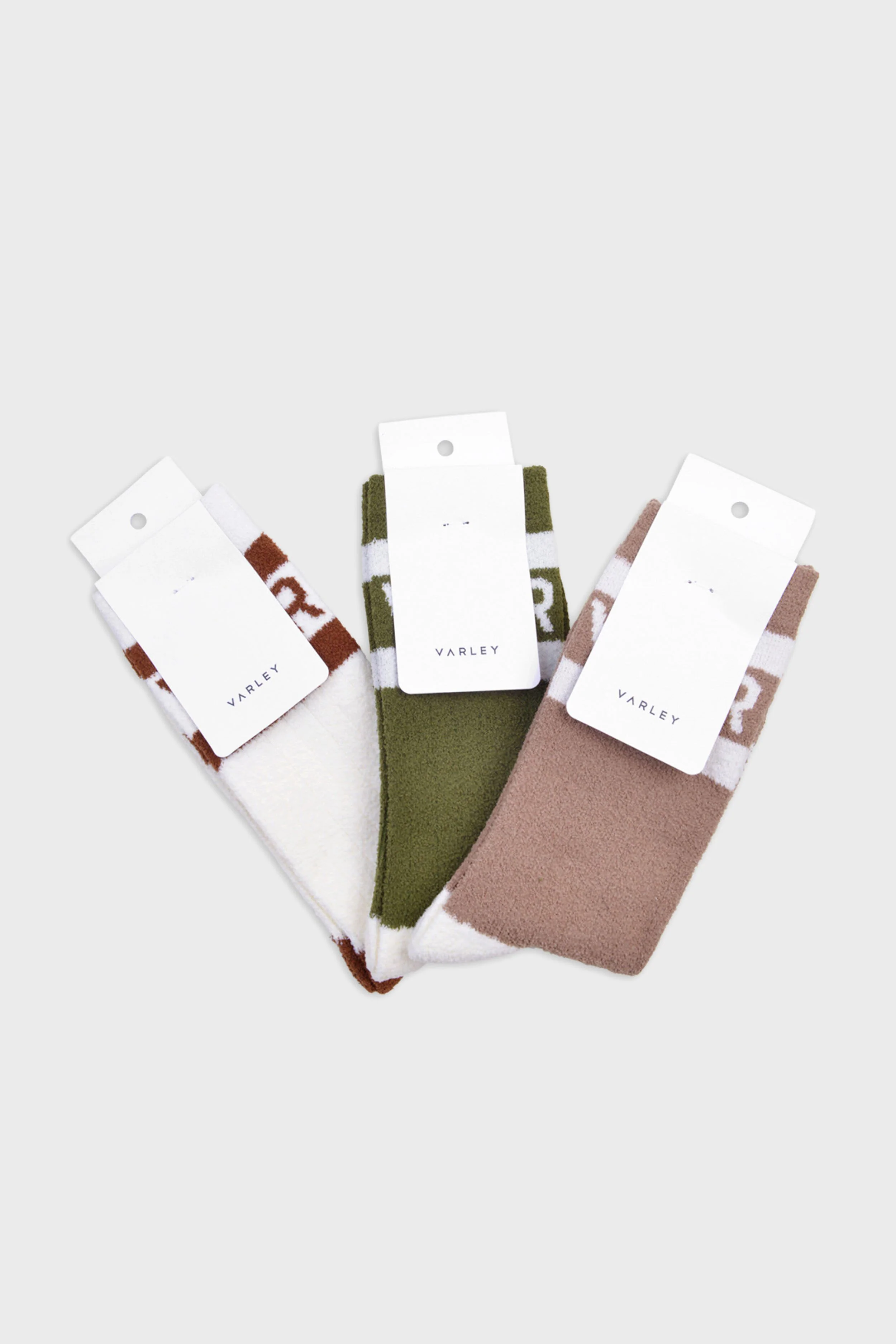 Dark Olive Egret Spencer Socks - Image 3