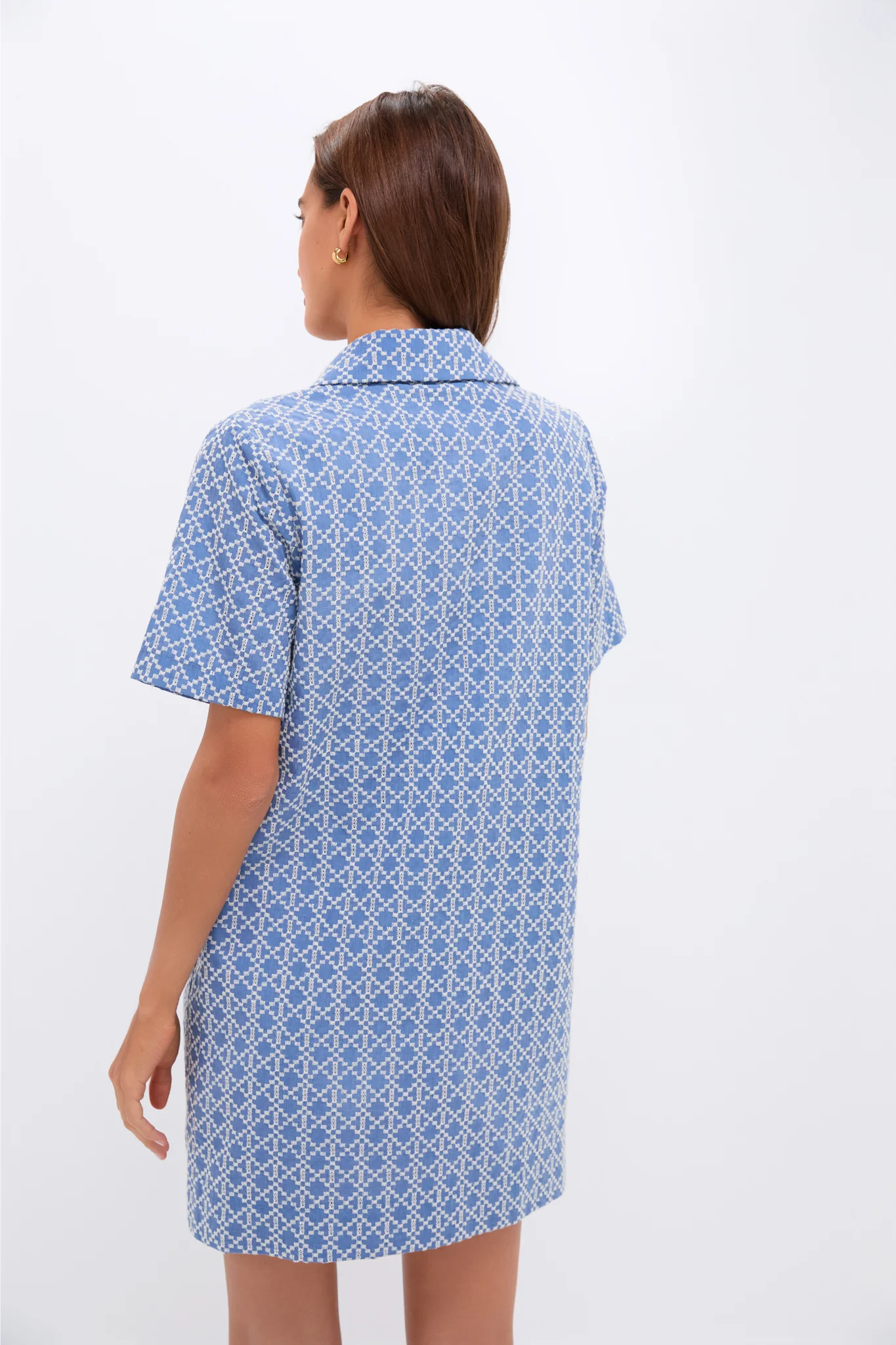 Denim Embroidered Lacie Dress - Image 5