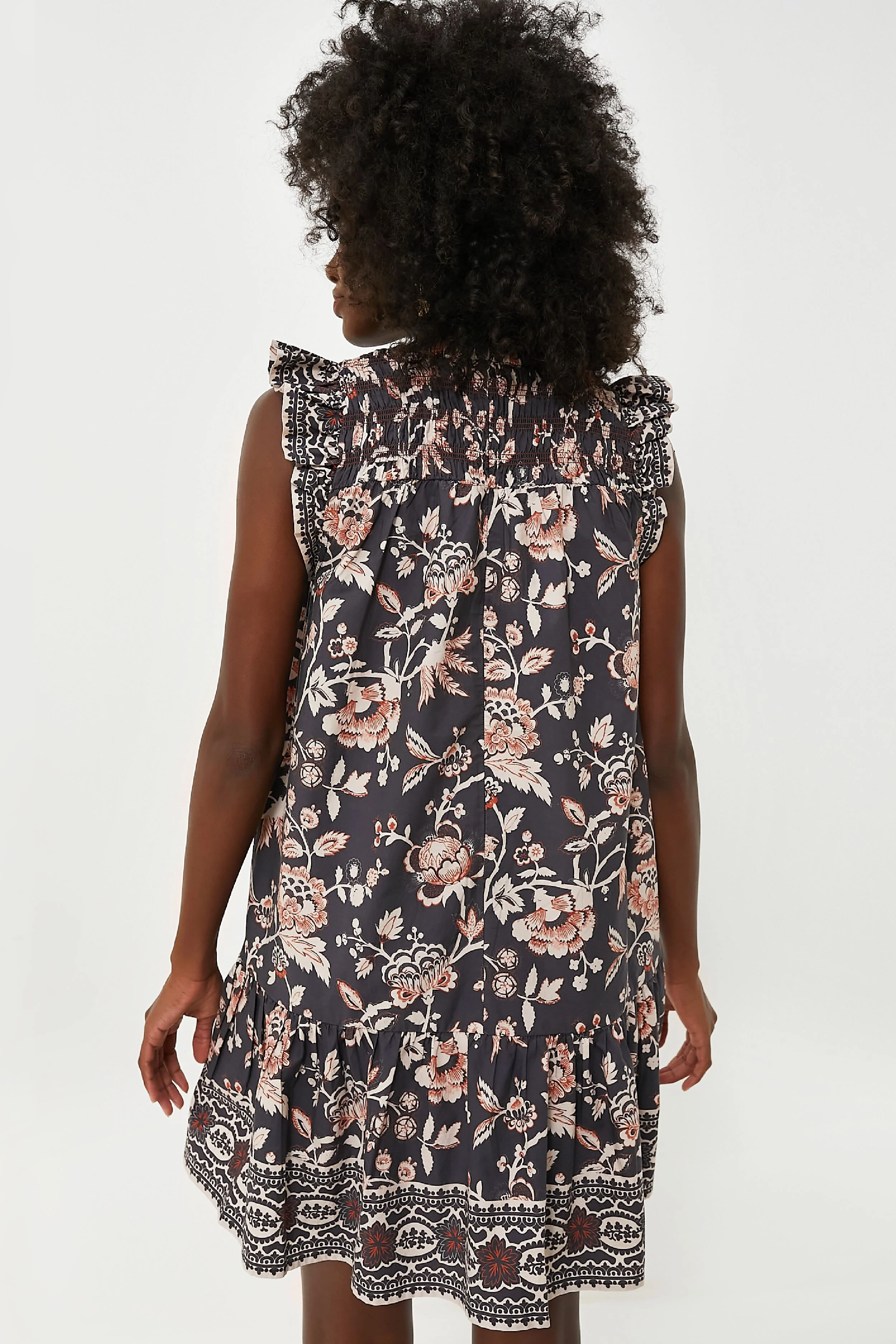 Devon Print Viola Mini Dress - Image 4