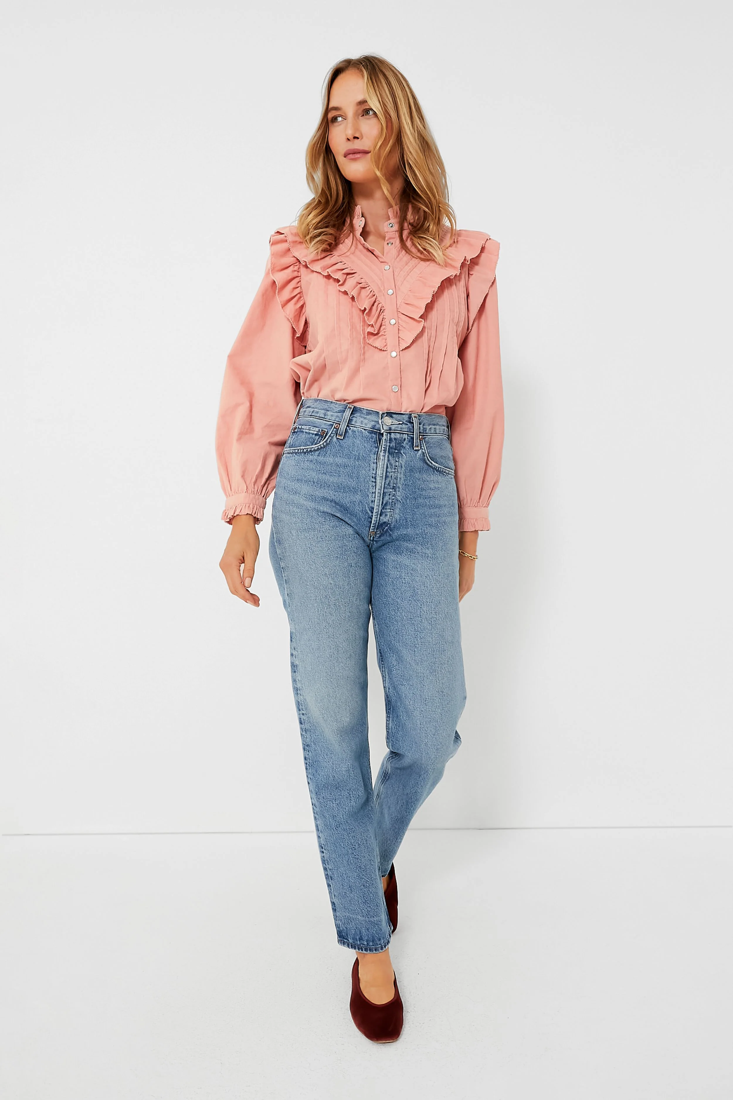 Dusty Pink Arlo Top - Image 6