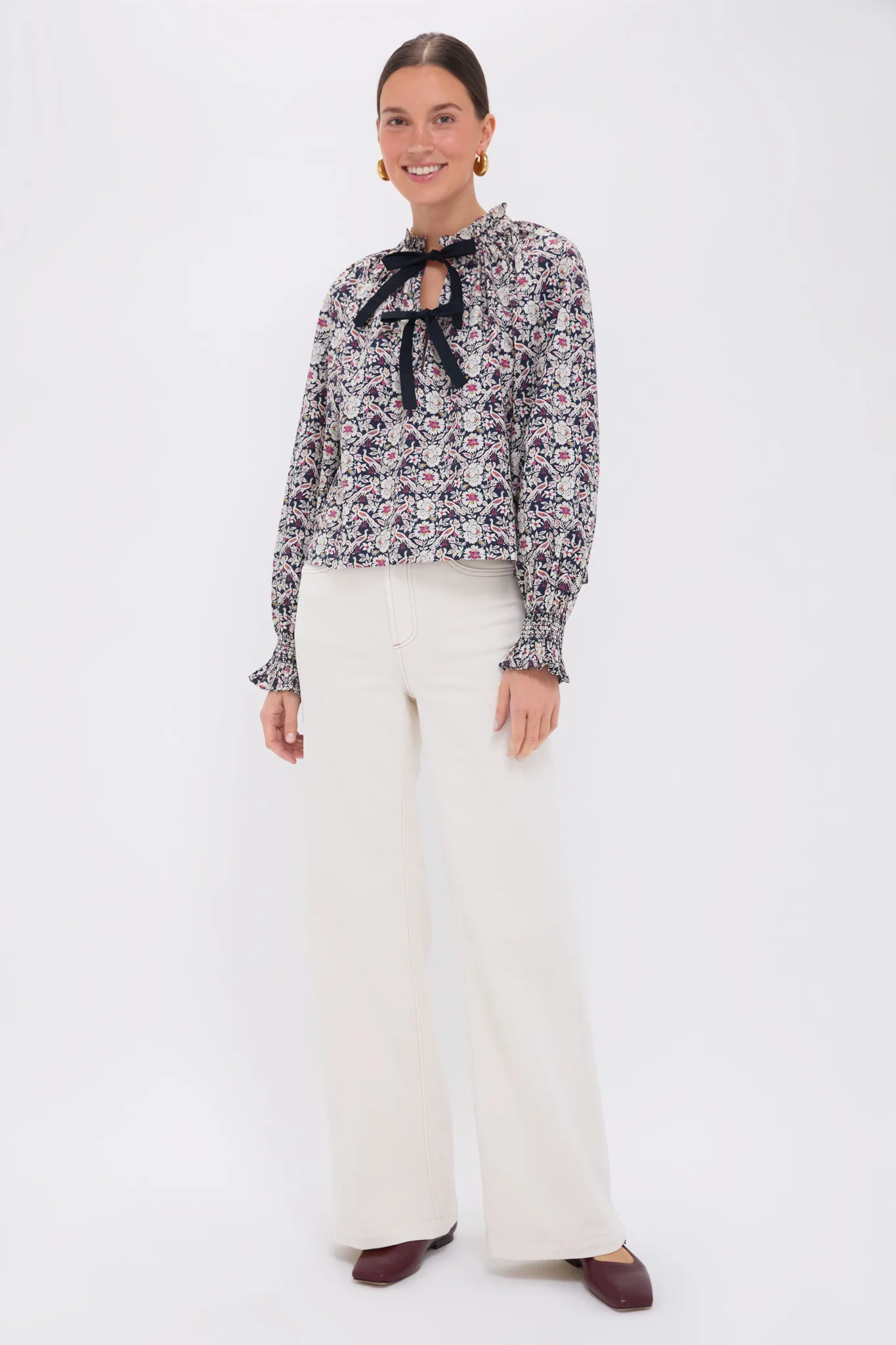 Ecru Lana High Rise Ultra Wide Leg - Image 6
