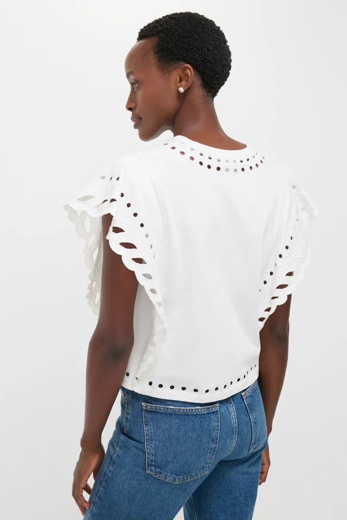 Ecru Odyle Tee - Image 5