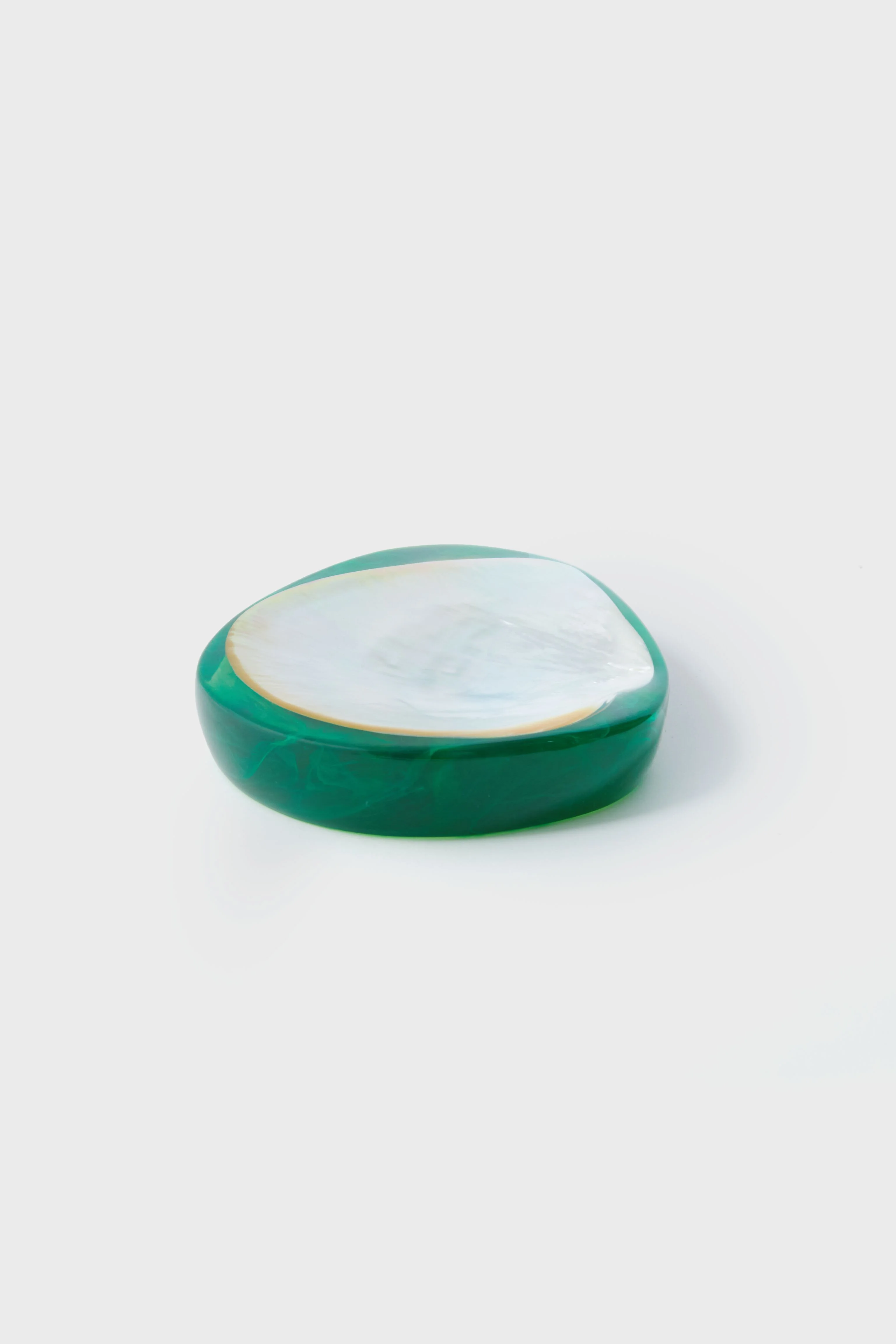 Emerald Small Round Caviar Dish - Image 2