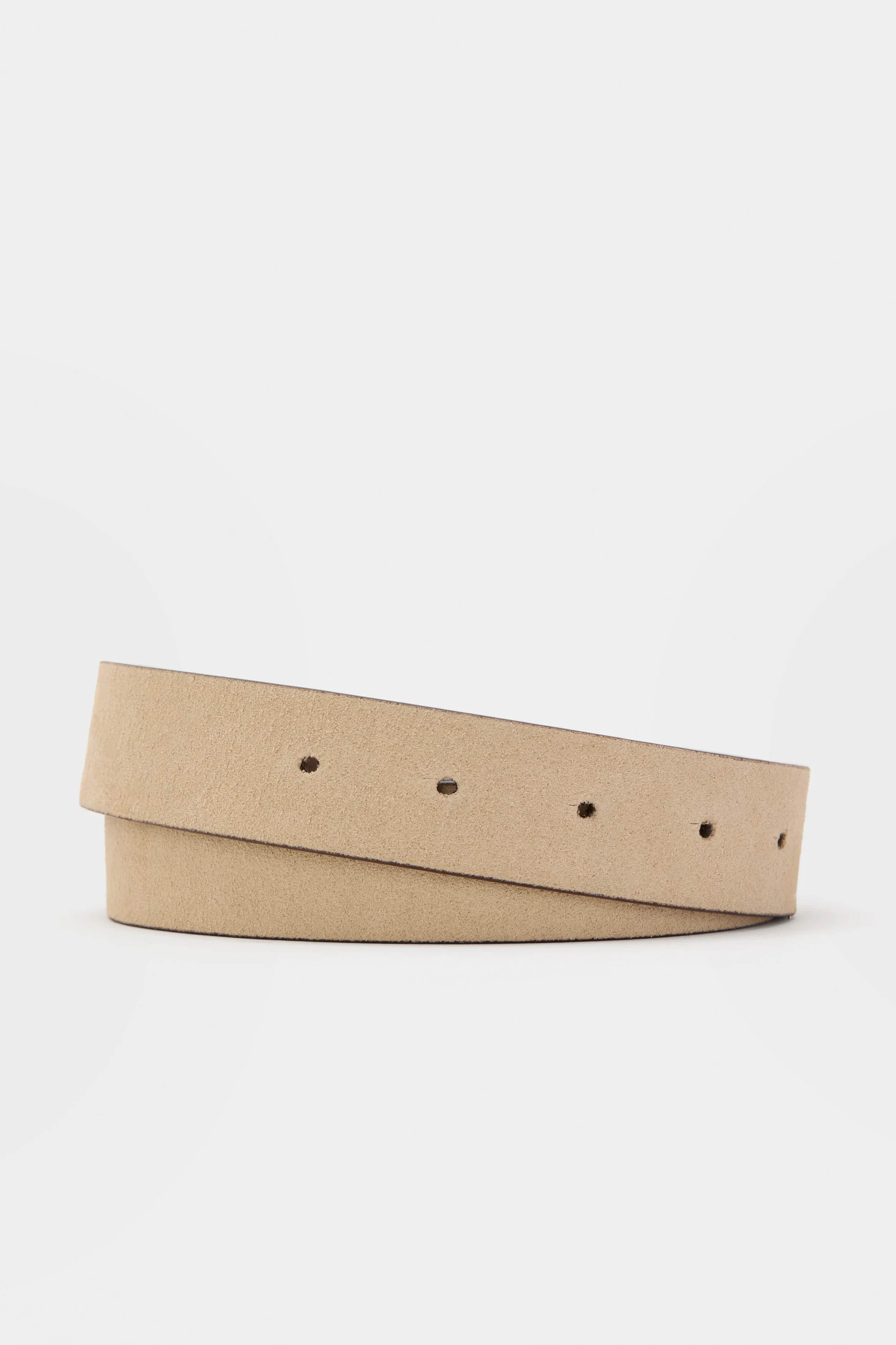 Espresso and Chantilly Suede Belt - Image 4