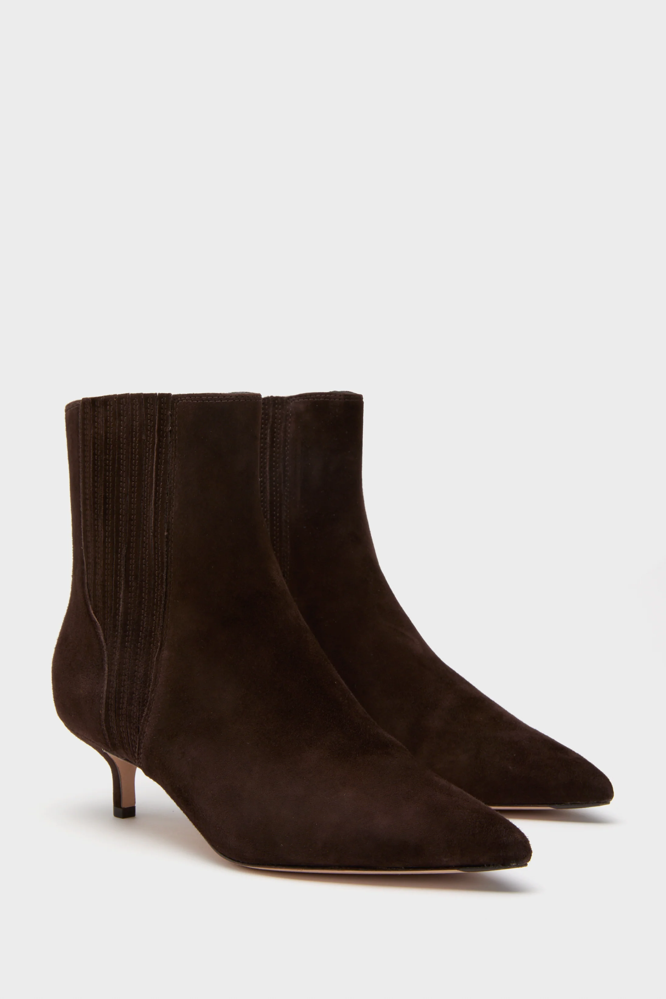 Espresso Lisa 45 Suede Boots - Image 4