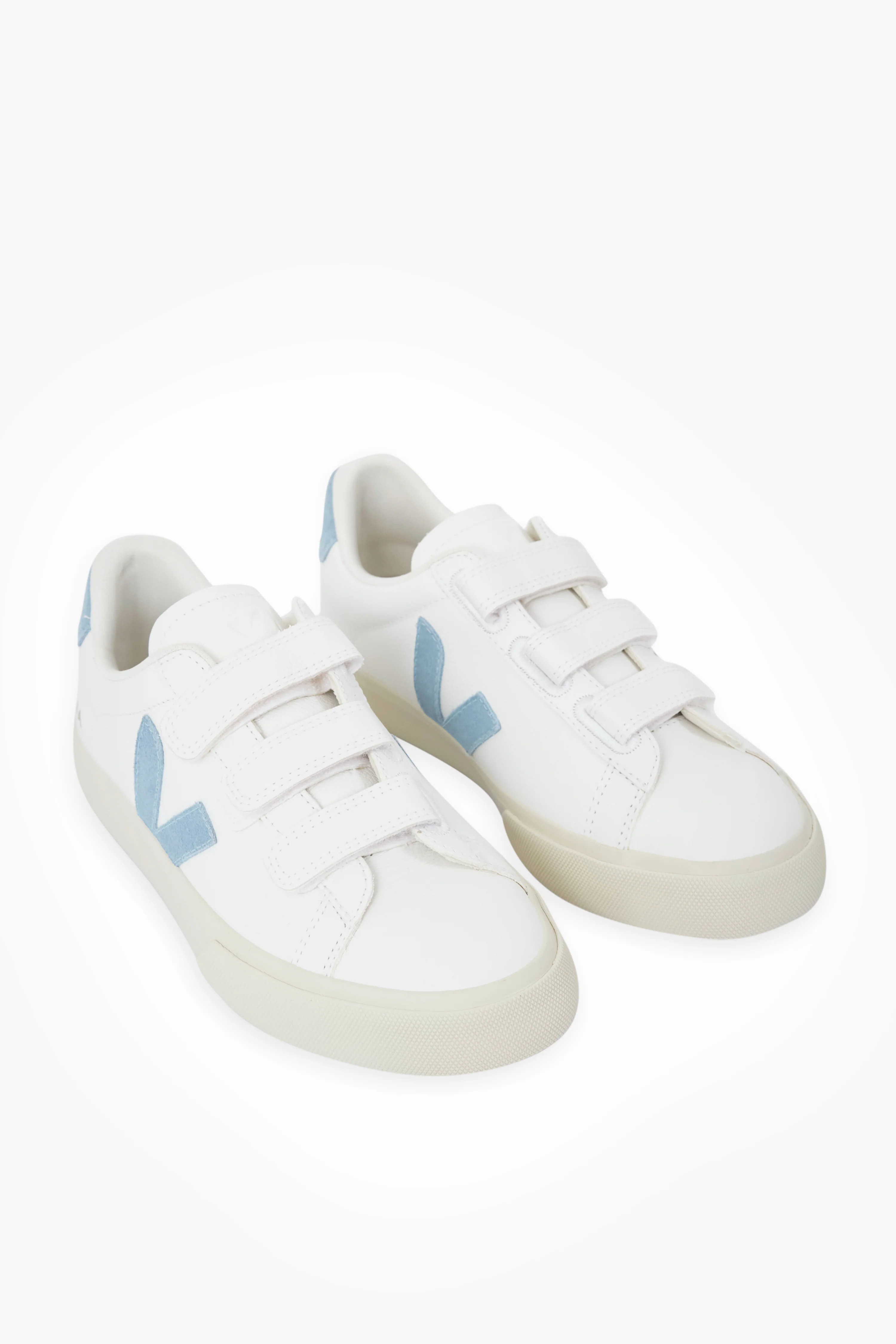Extra White Steel Blue Recife Logo Sneakers - Image 4