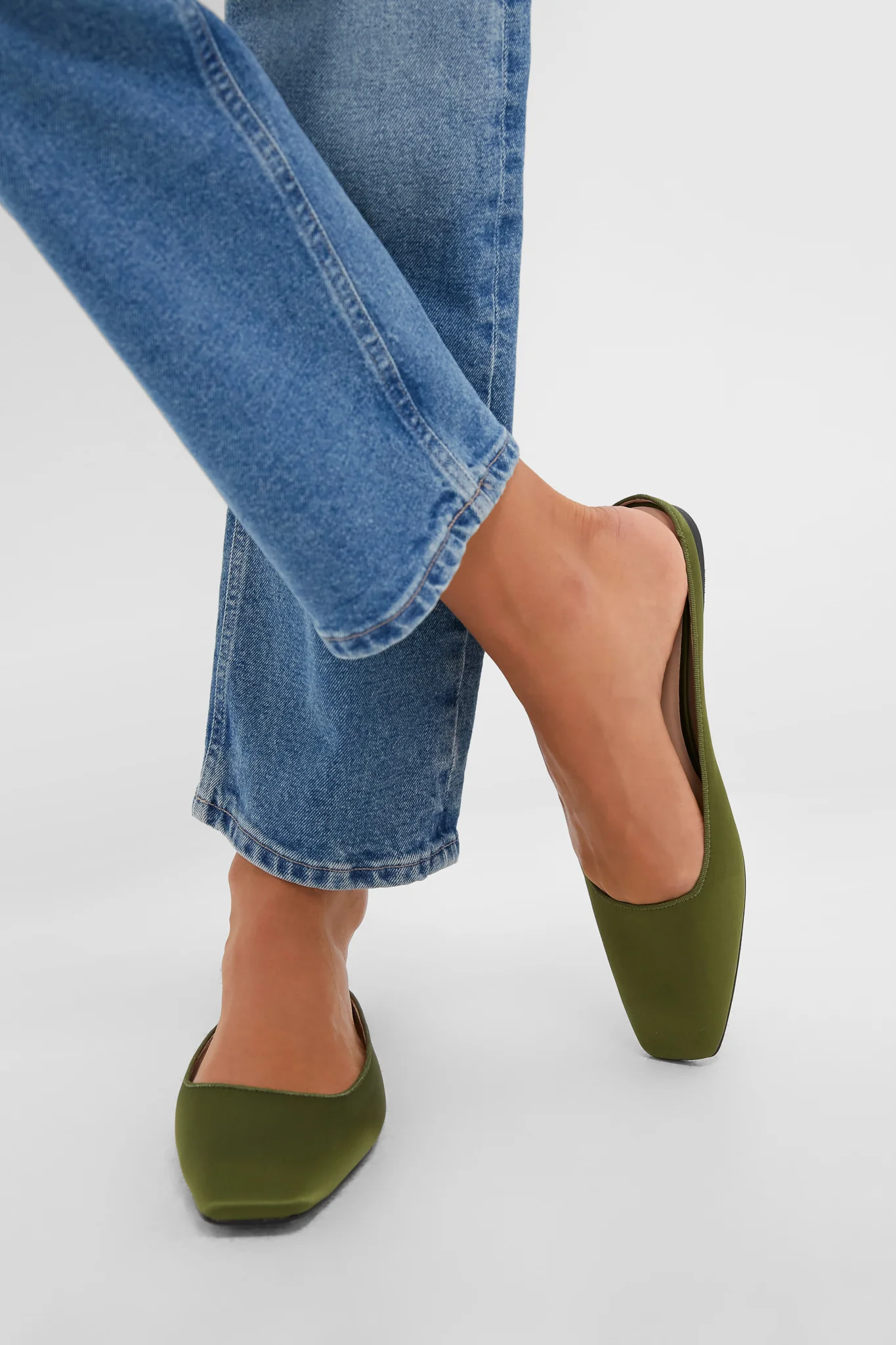 Fern Satin Nilli Flats - Image 2