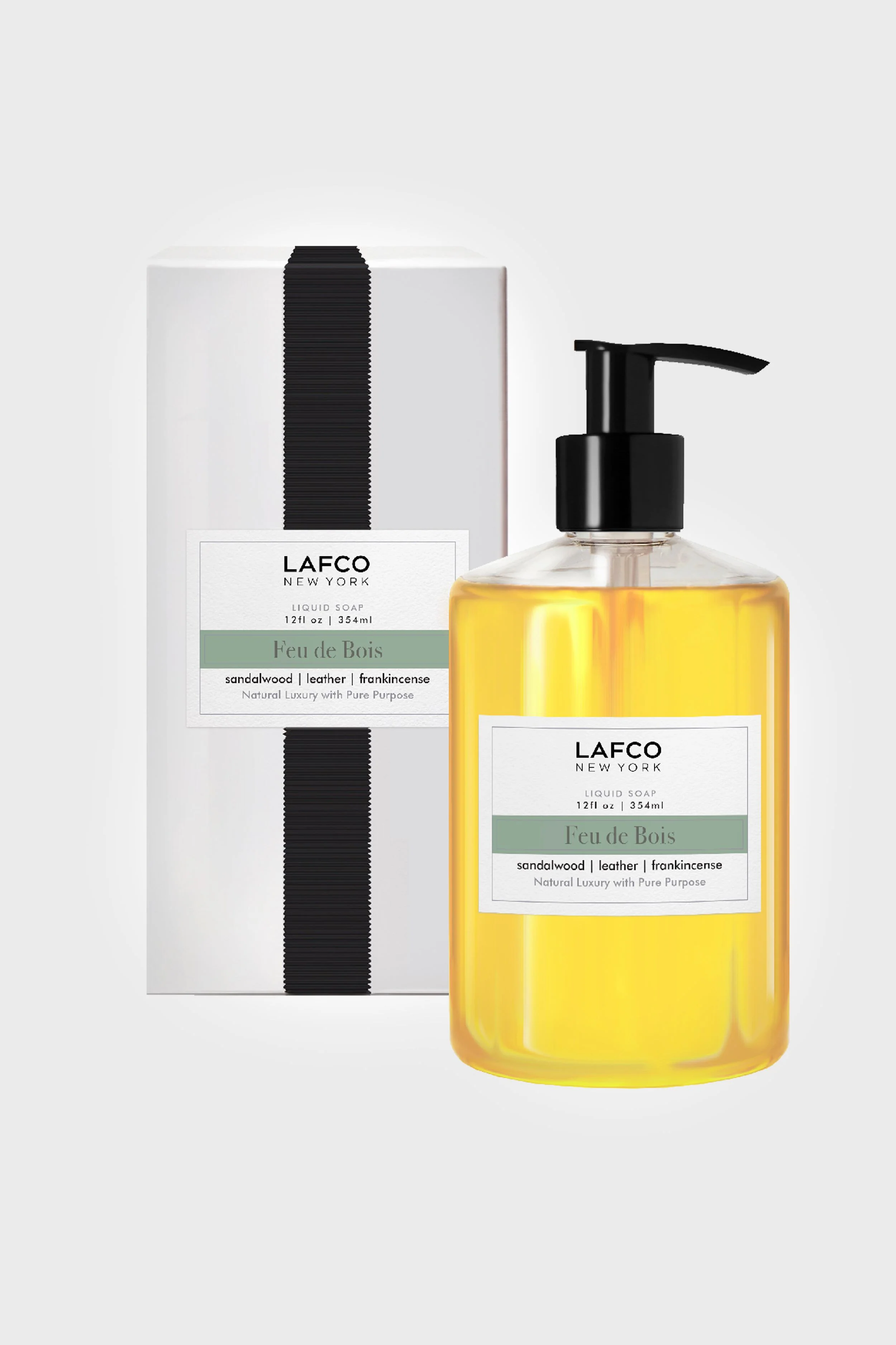 Feu de Bois Liquid Soap 12oz - Image 2