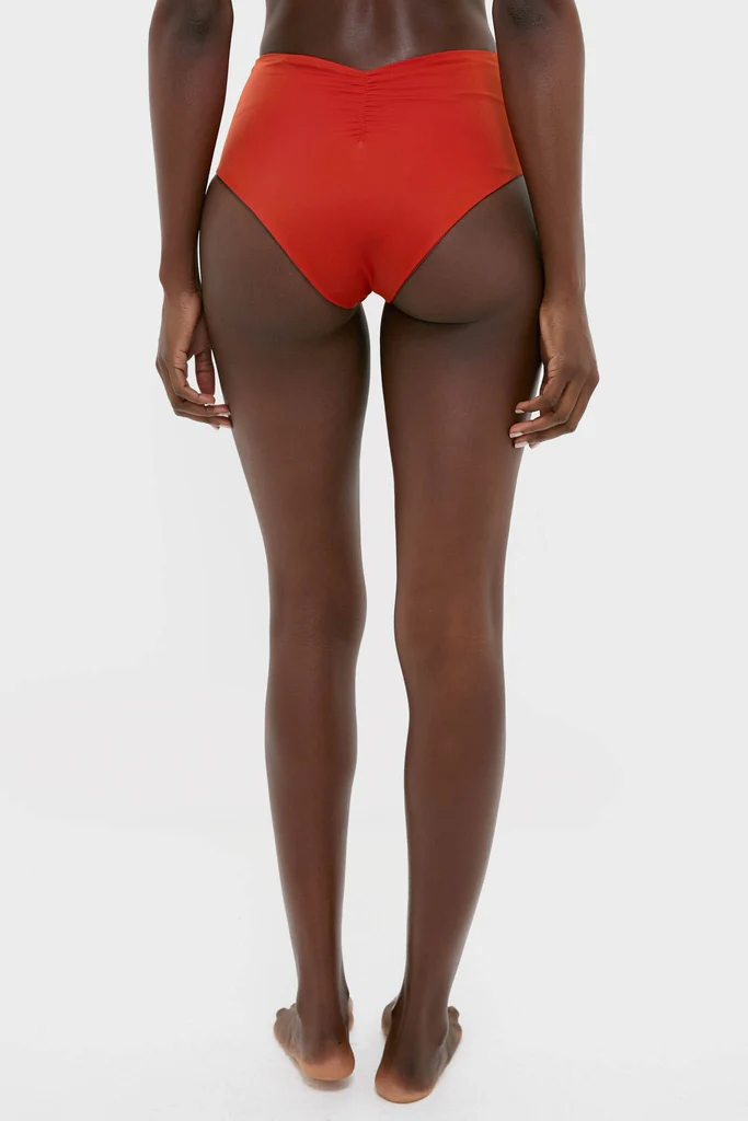Fire Red Taita Bikini Bottom - Image 4