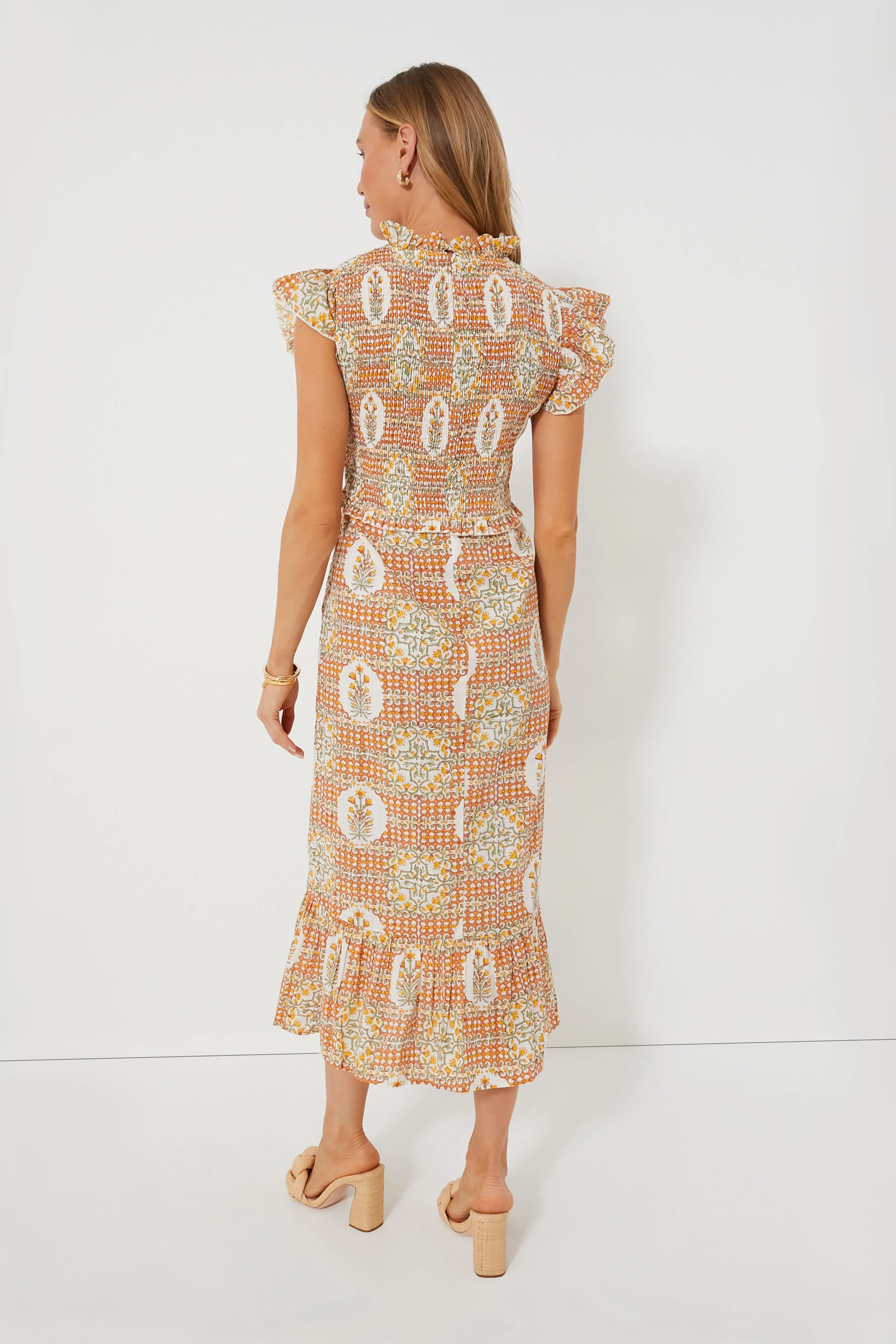 Floral Medallion Blakely Midi Dress - Image 4