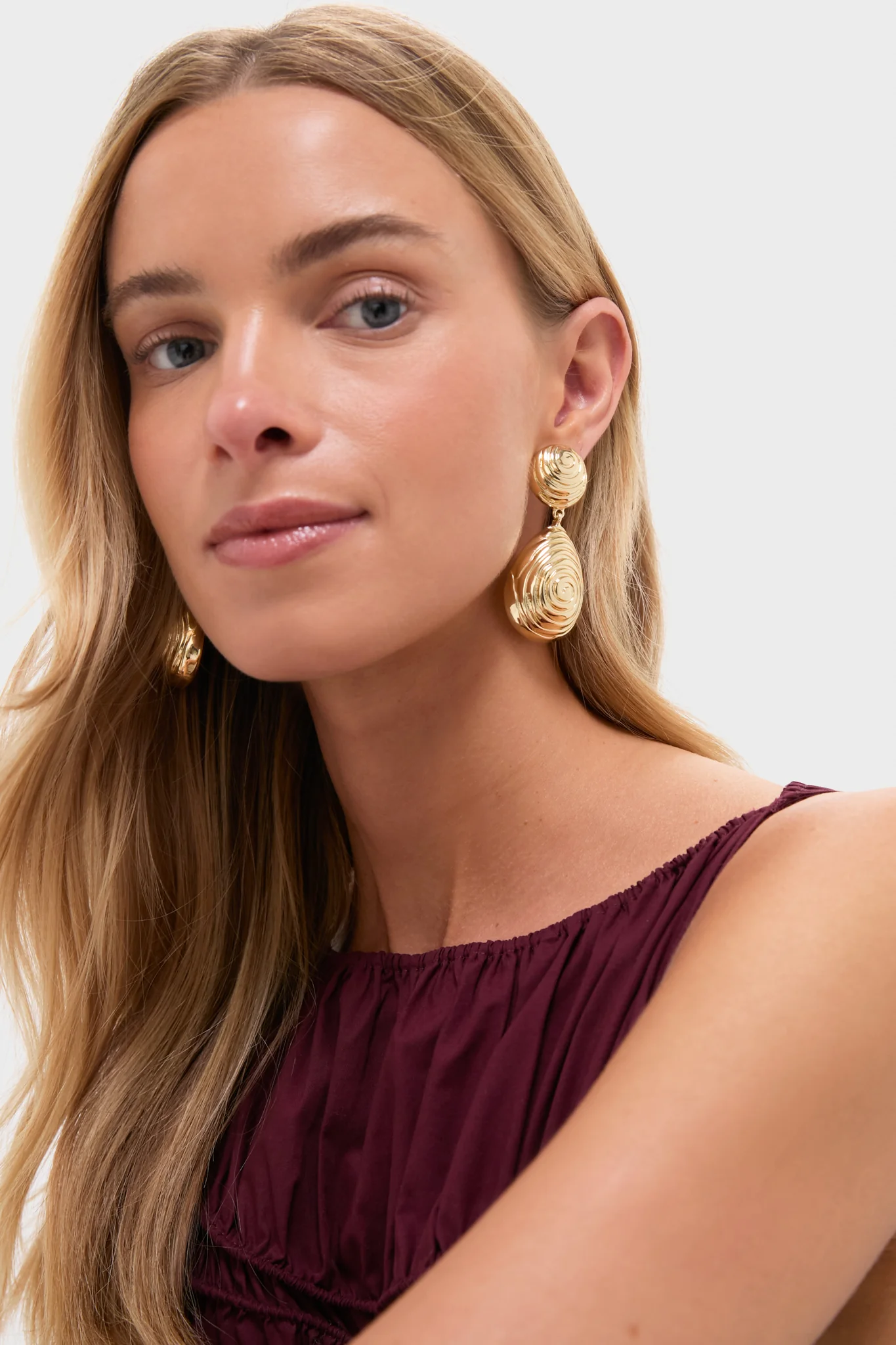 Gold Sunspell Earrings - Image 2
