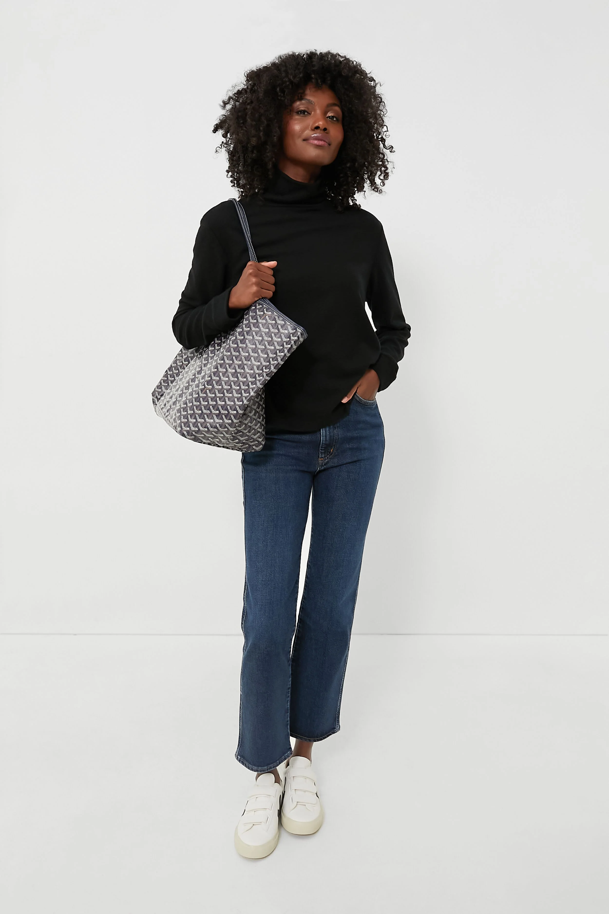 Goyard Navy GM Saint Louis Tote - Image 2