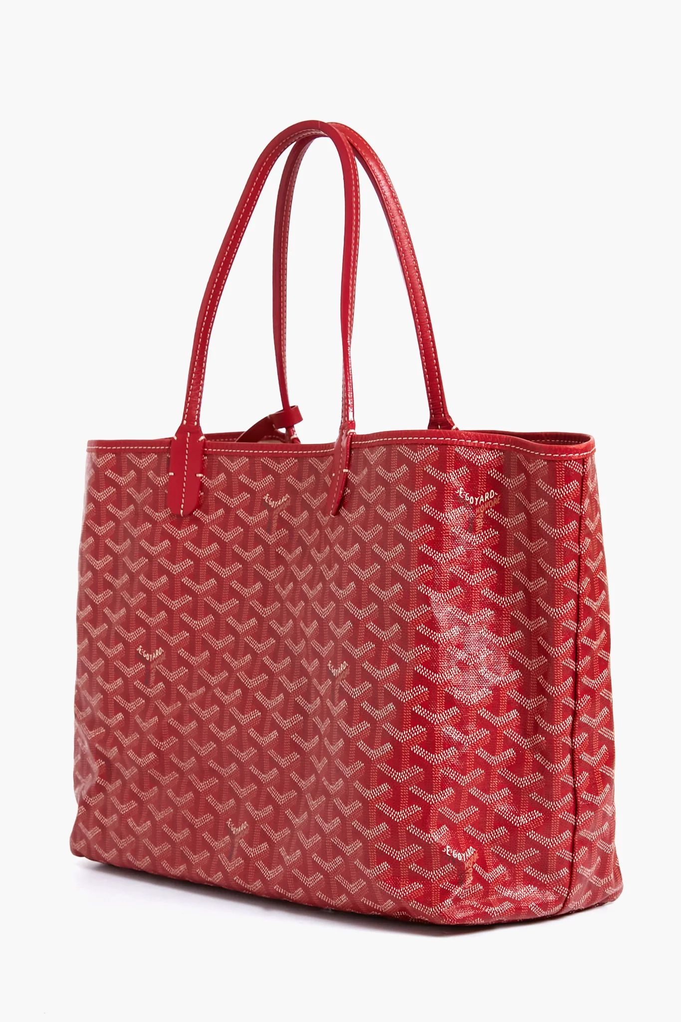 Goyard Red Saint Louis PM Tote Bag - Image 2