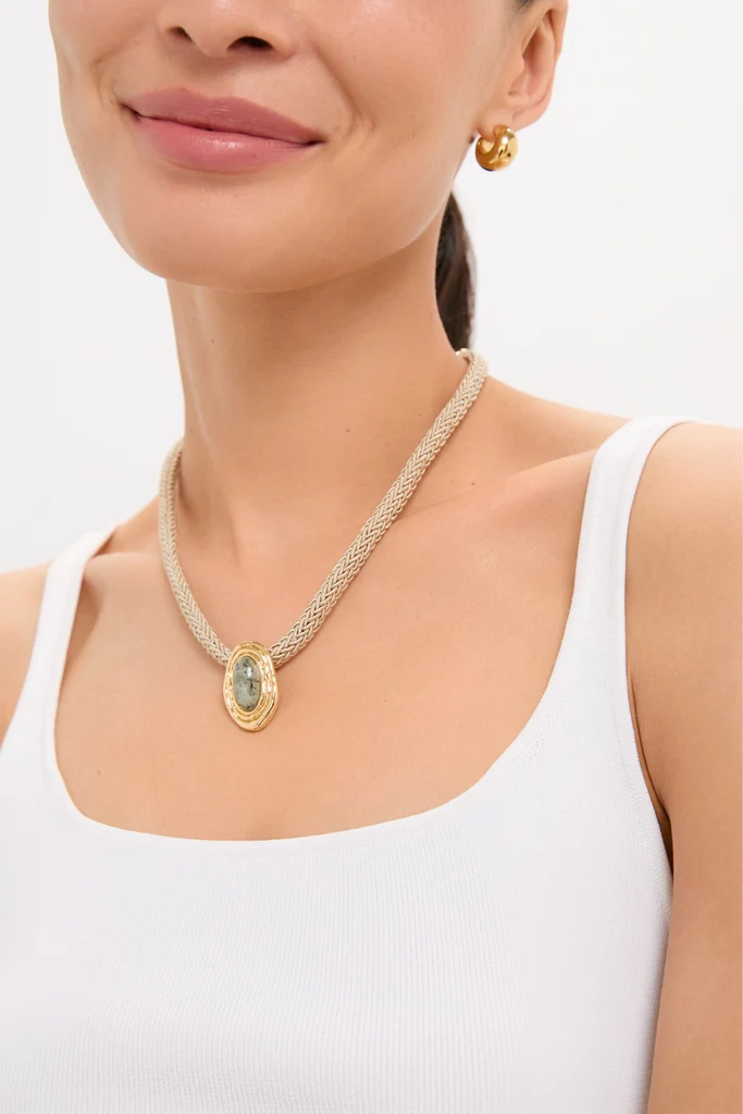 Green Antonella Necklace - Image 2