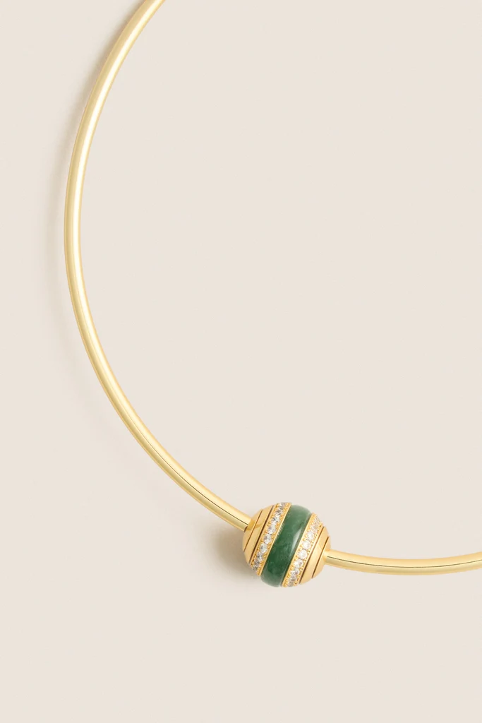 Green Jade Lille Collar - Image 3