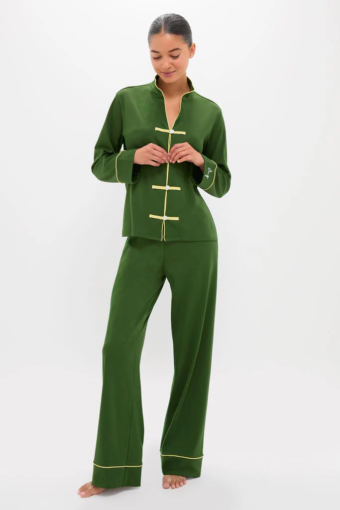 Douglas Fir Pima Cotton Wilford Women's Pajama Set