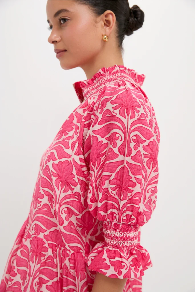 Guava Geo Floral Sarah Mini Dress - Image 5
