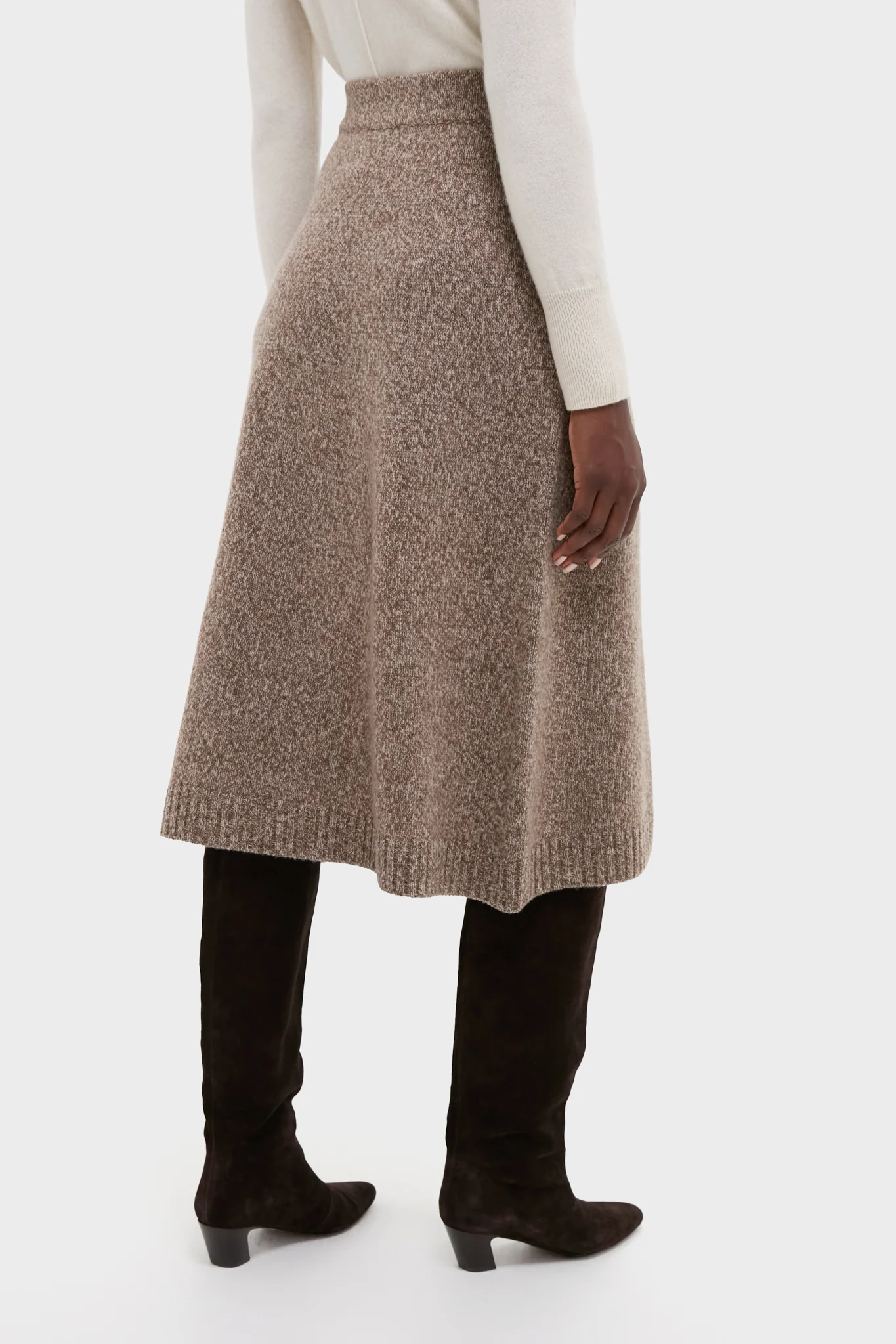 Hazelnut Barnaba Knitted Skirt - Image 4