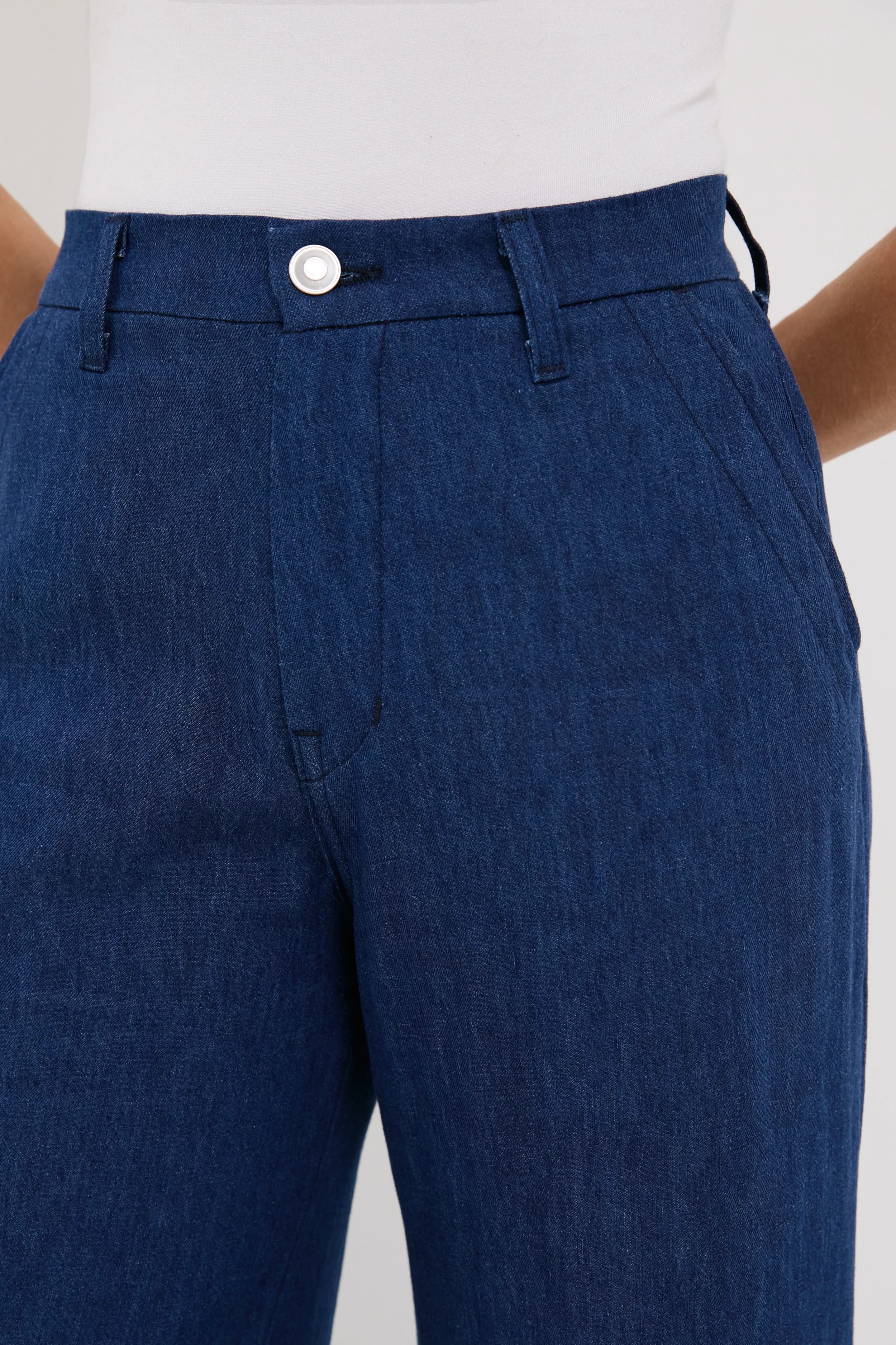 Hemp Indigo Tulip Trouser - Image 5