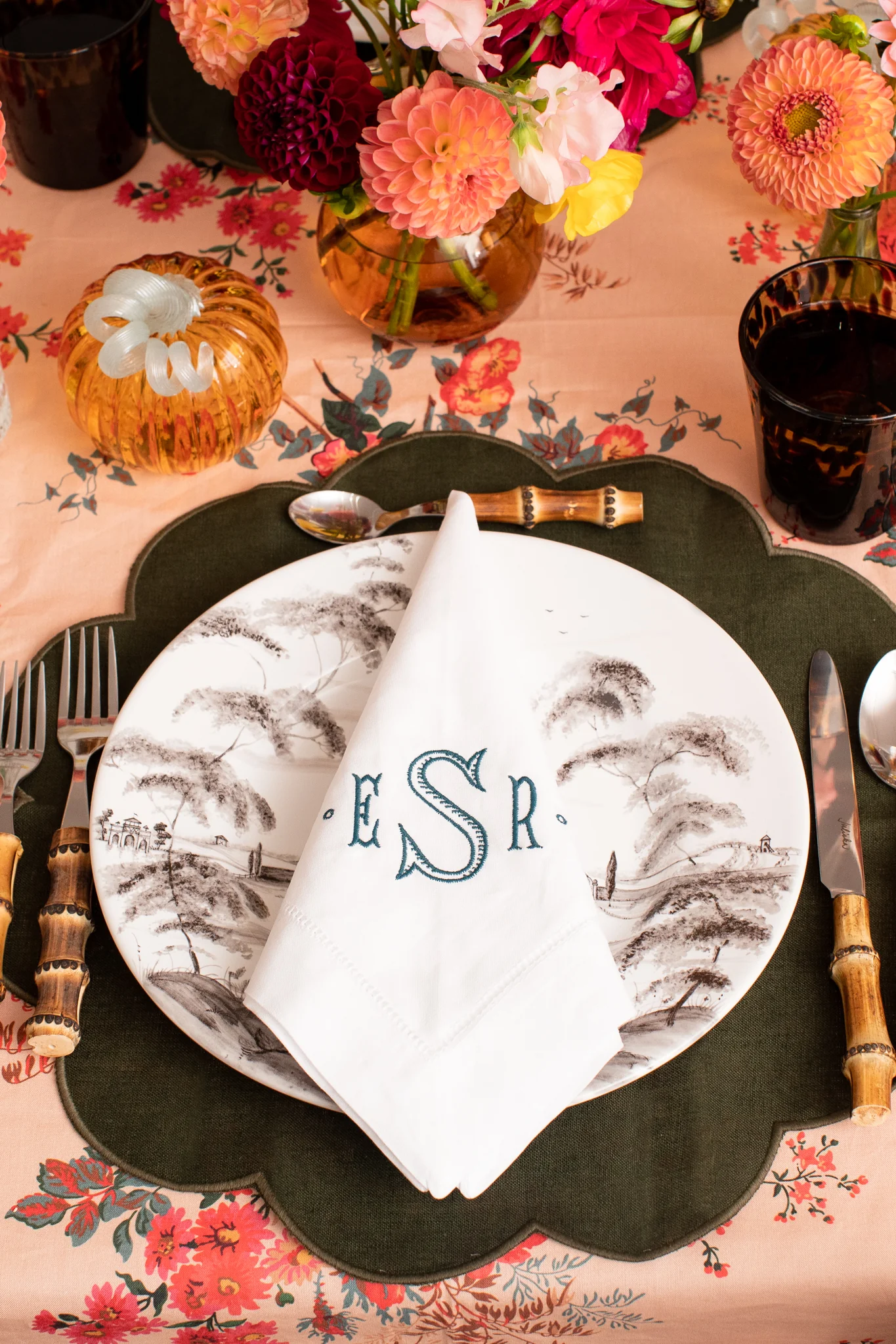 Hemstitched Dinner Napkins Set of 4 - Image 3