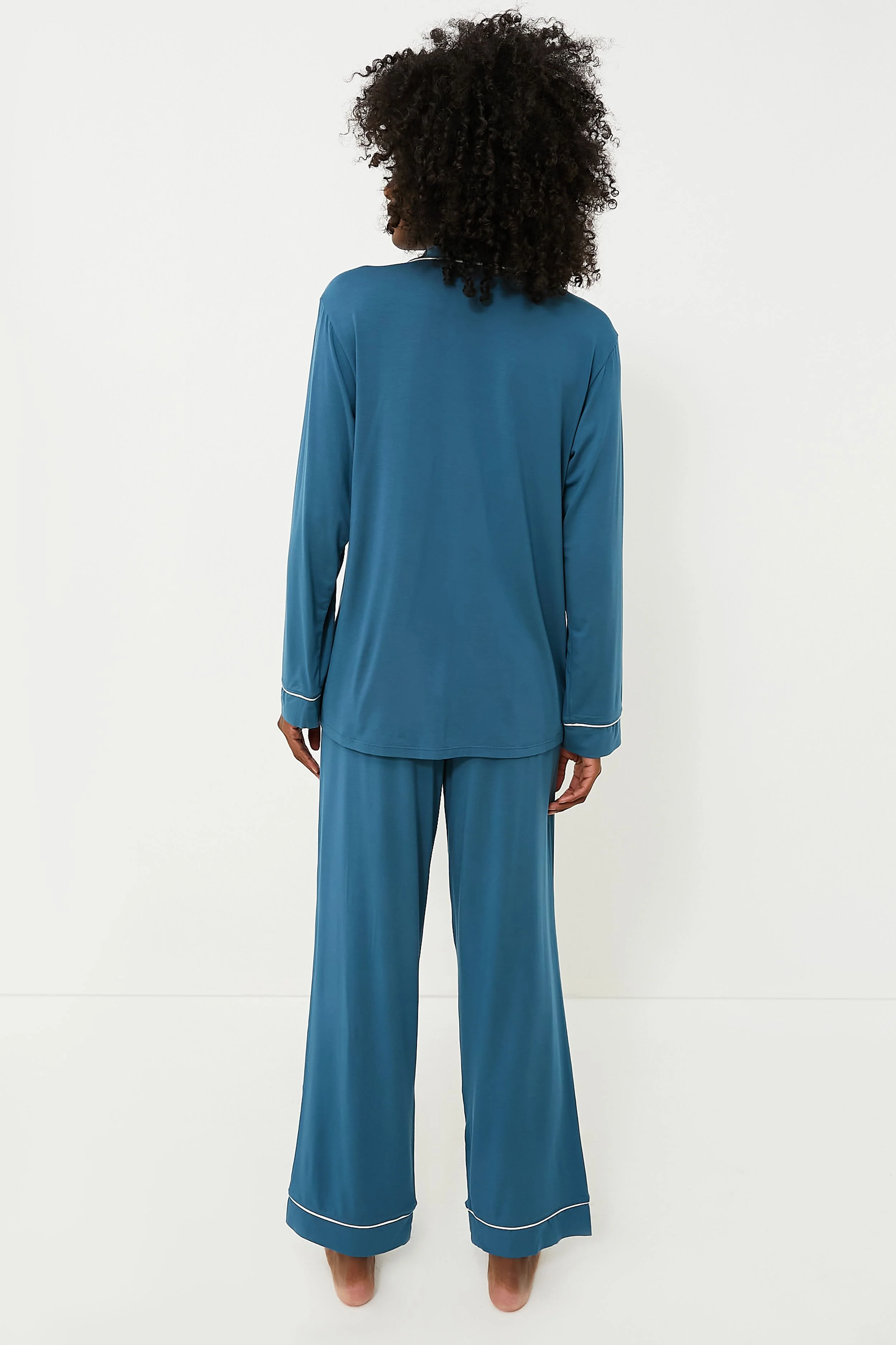 Heritage Blue Gisele Long PJ Set - Image 4