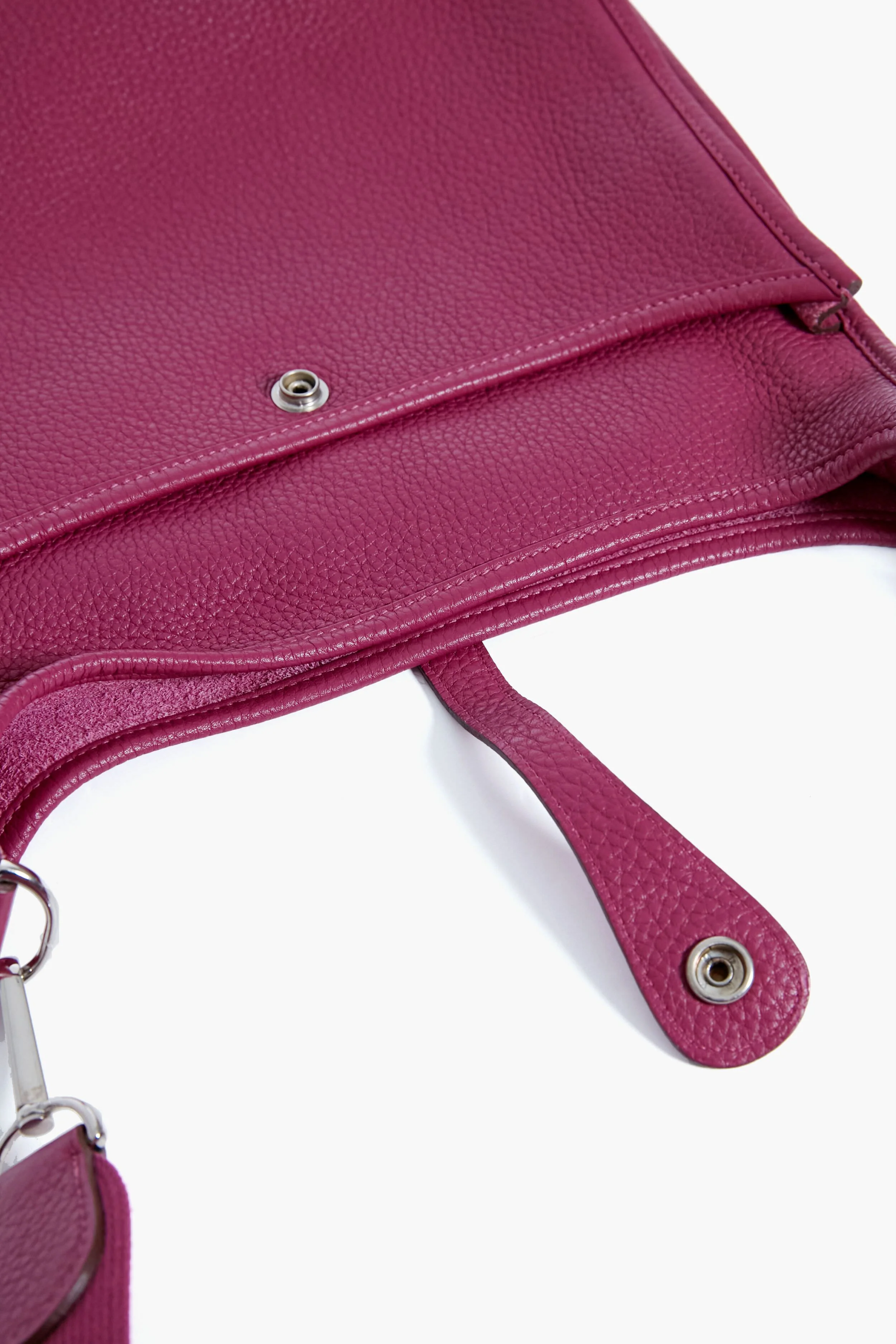 Hermes Purple Clemence Evelyn III PM - Image 4