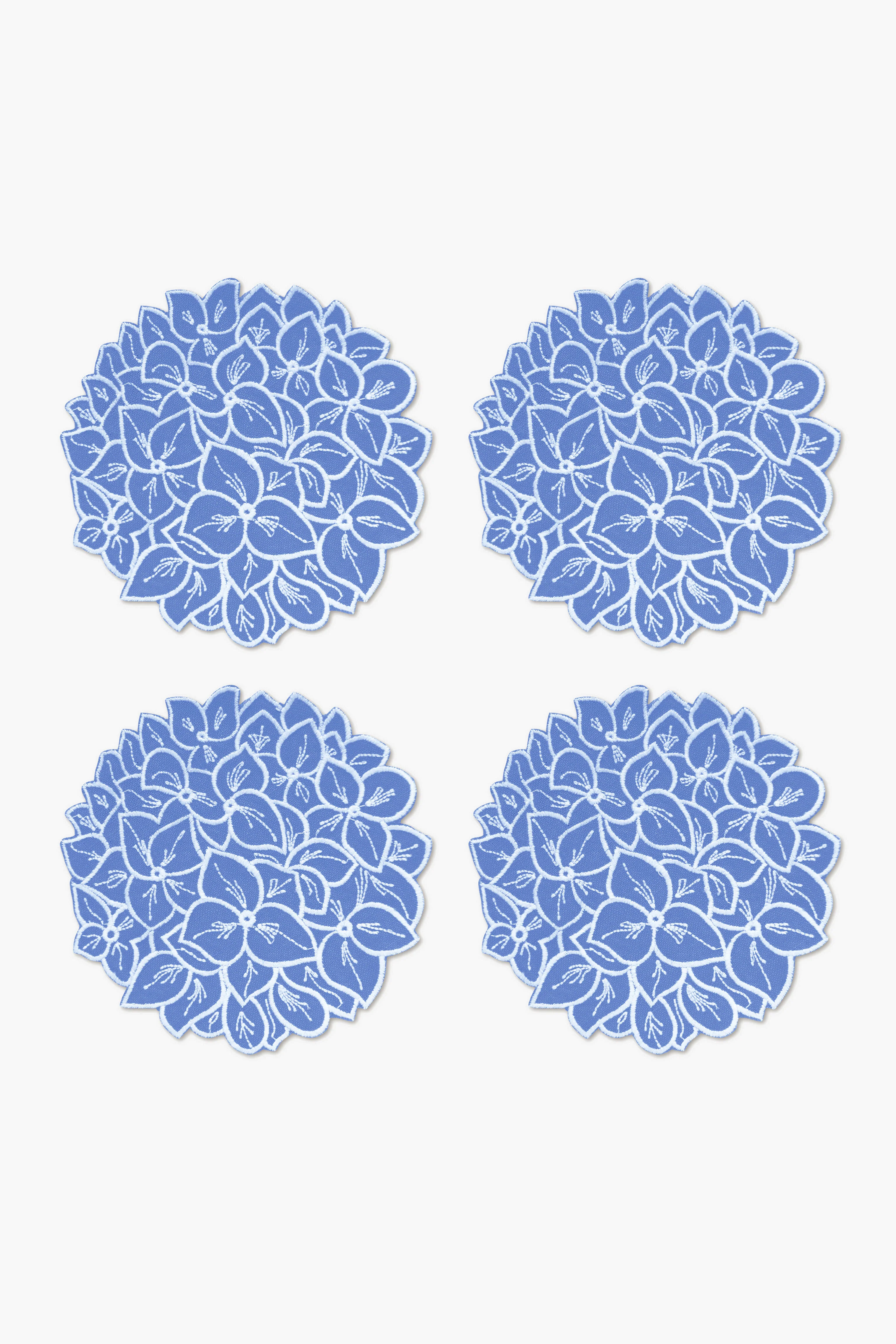 Hydrangea Linen Coasters - Image 2