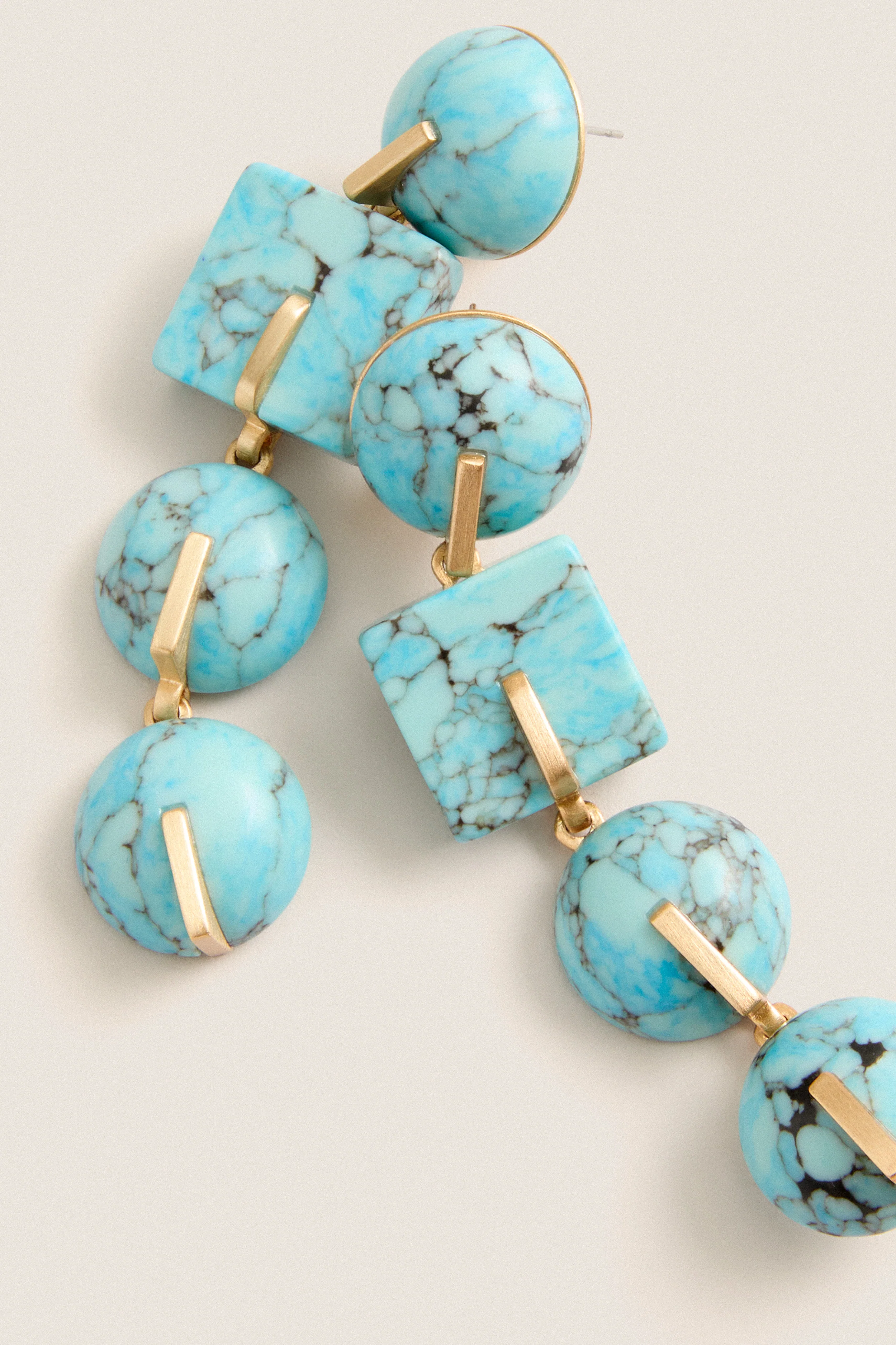 Ibiza Turquoise Laguna Earrings - Image 4
