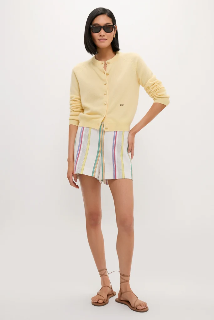 Isla Stripe Archer Short - Image 8