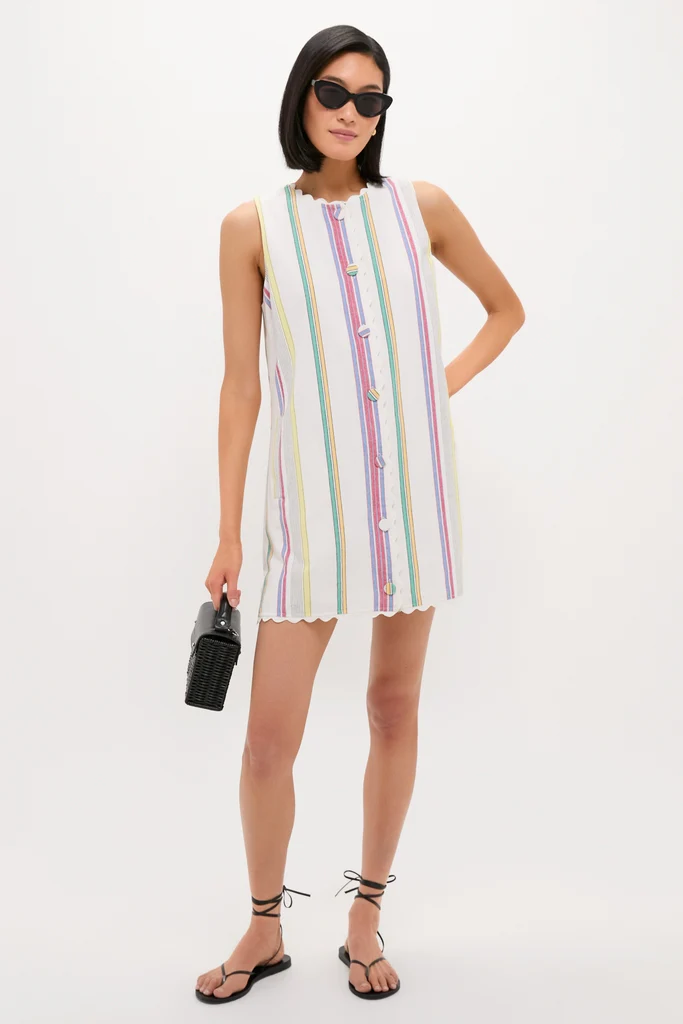 Isla Stripe Savanna Dress - Image 3