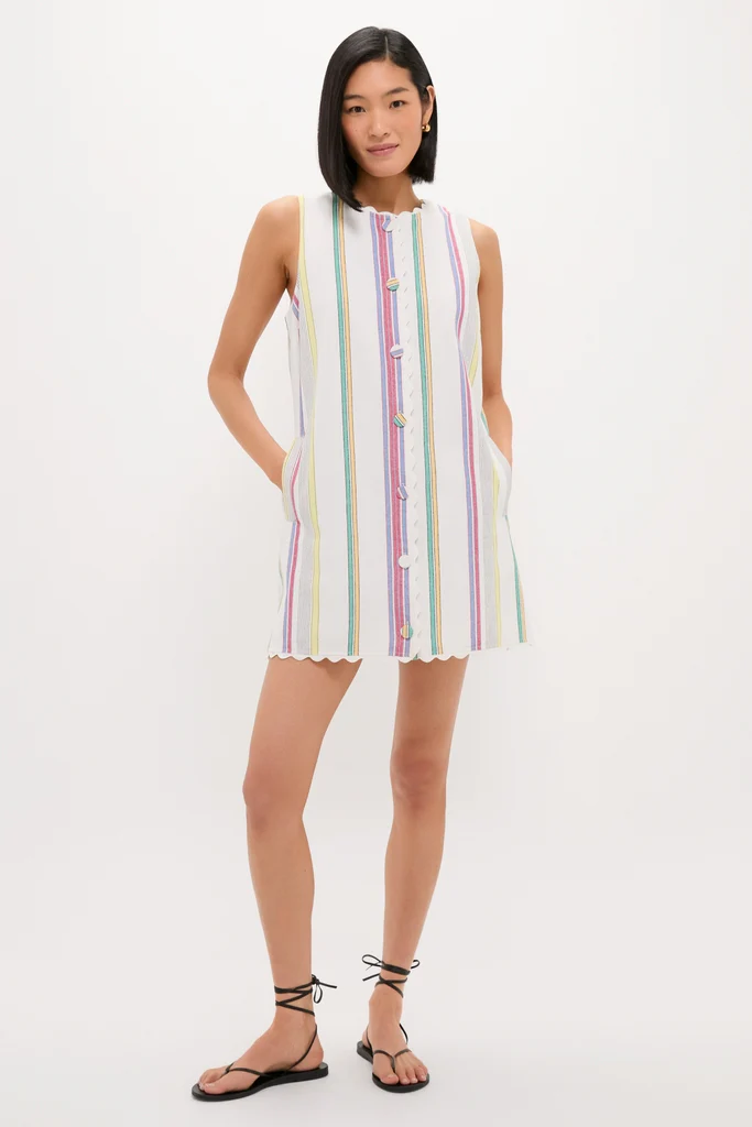 Isla Stripe Savanna Dress - Image 6