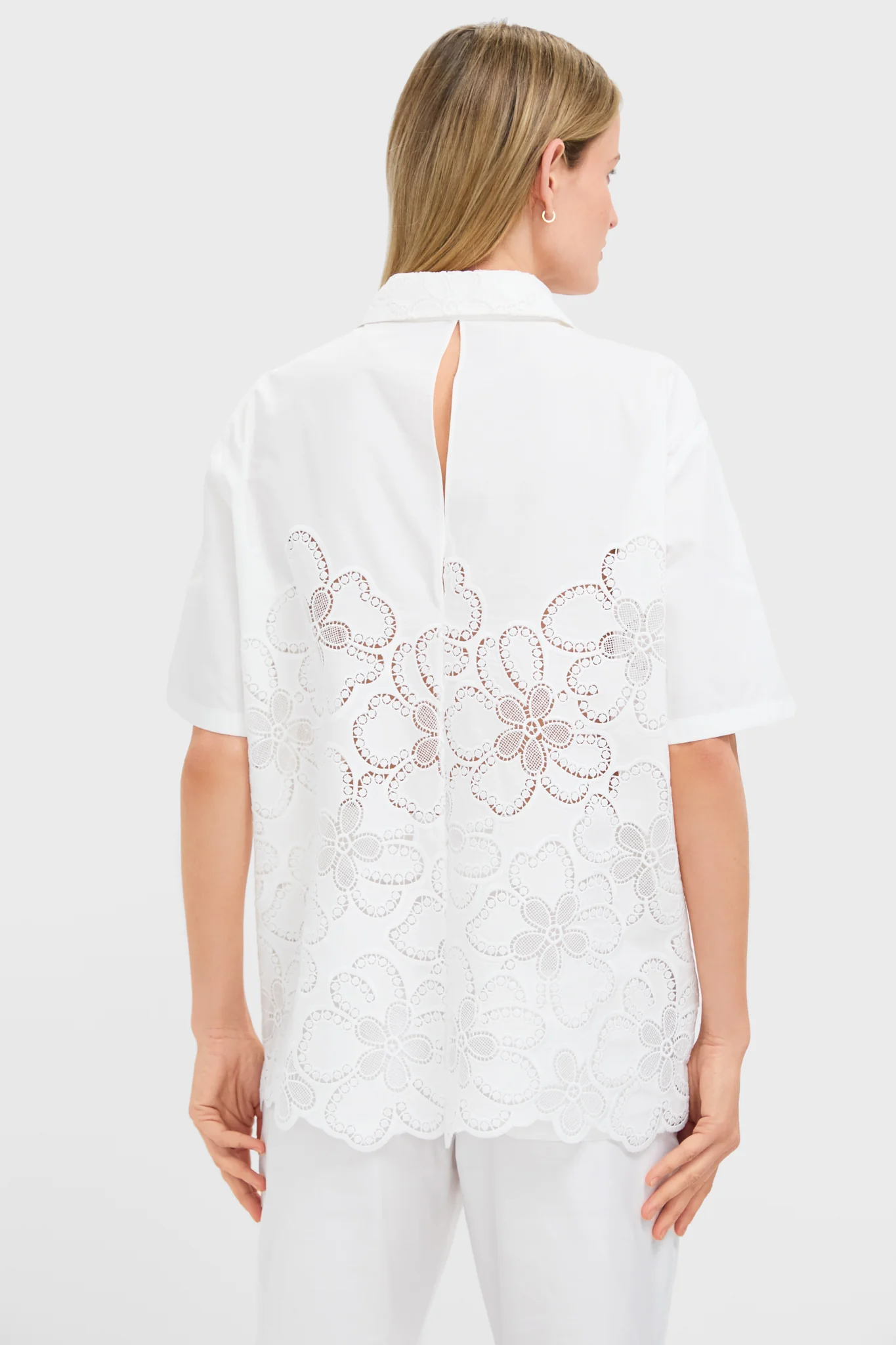 Ivory Akari Lace Top - Image 4